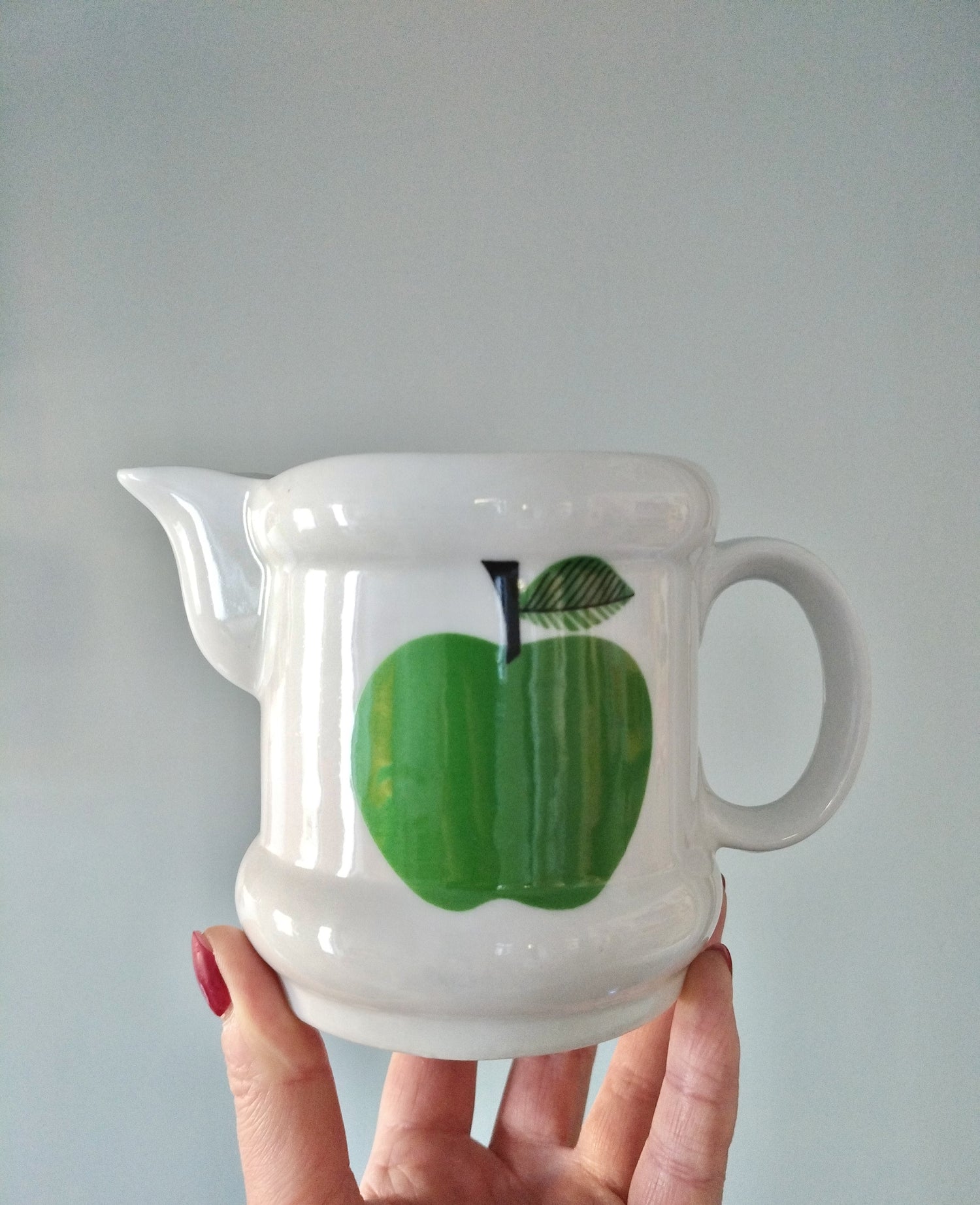 Petit pichet pomme Herrandiz Porcelain Spain - cetaitmieuxavant