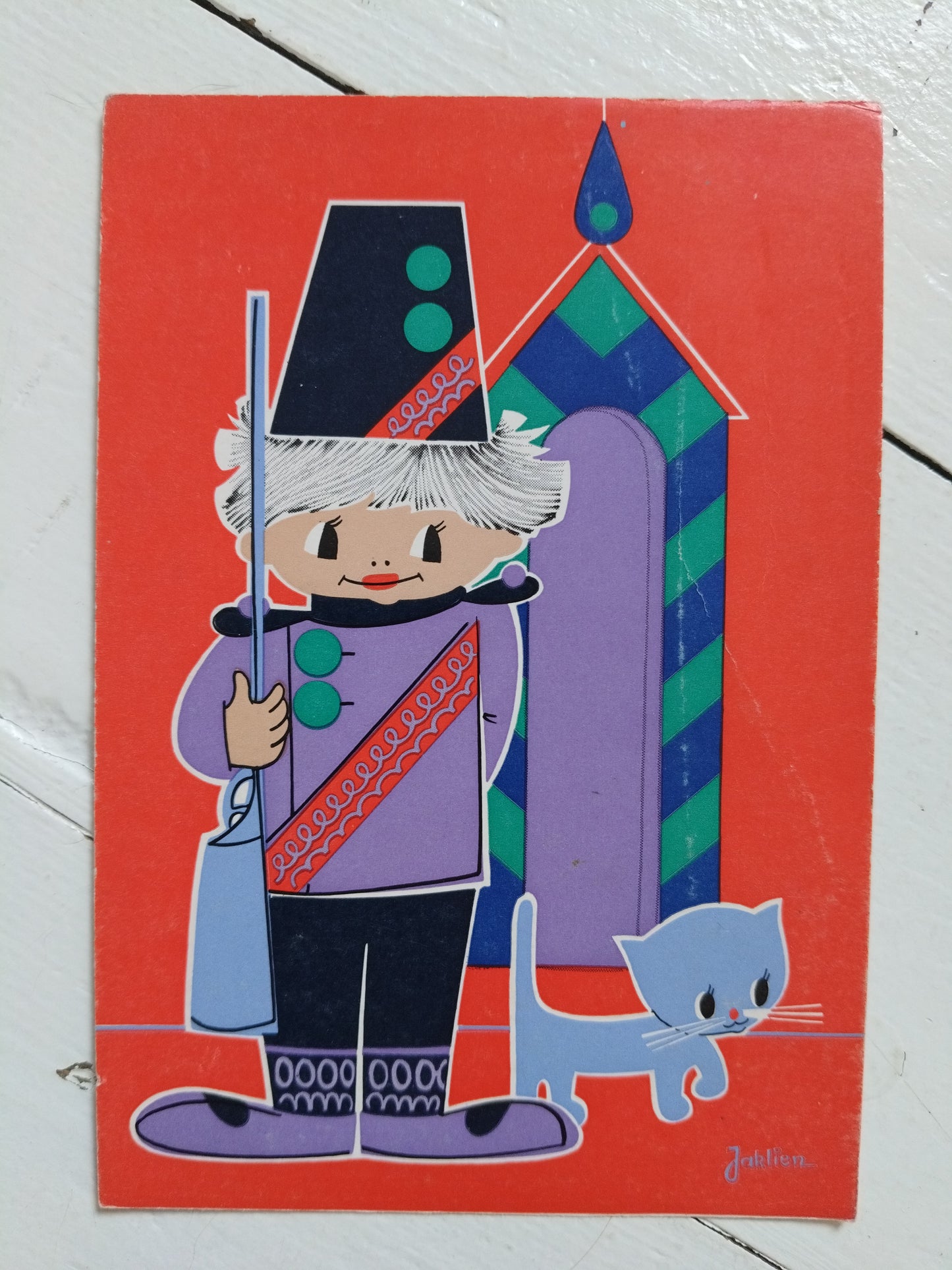 Ancienne carte postale illustration Jaklien Moerman au choix