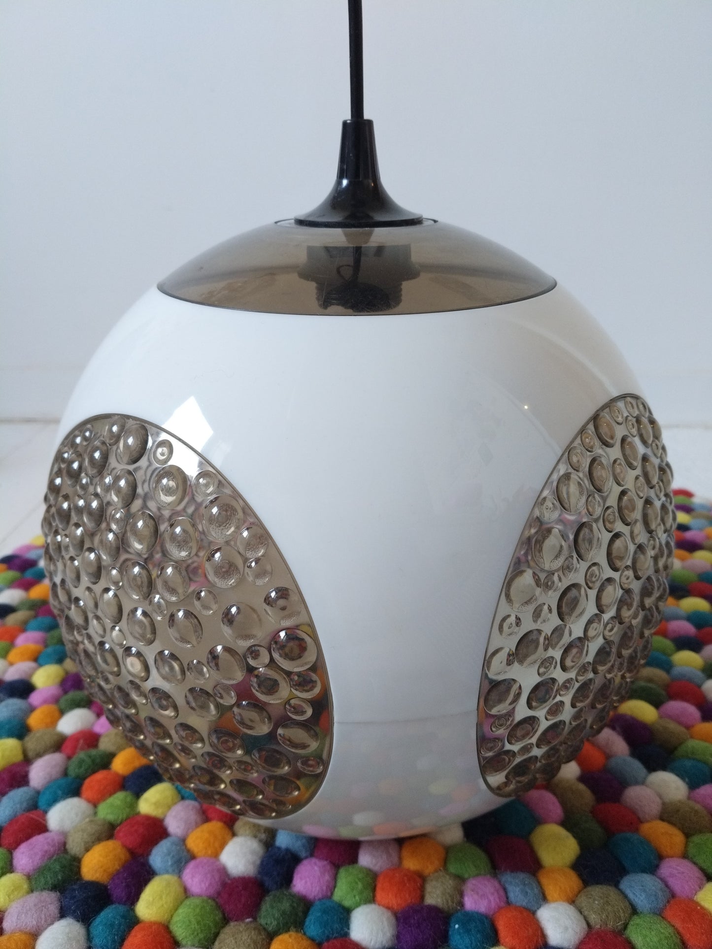 Lampe luminaire suspension Bug Eye Massive space age