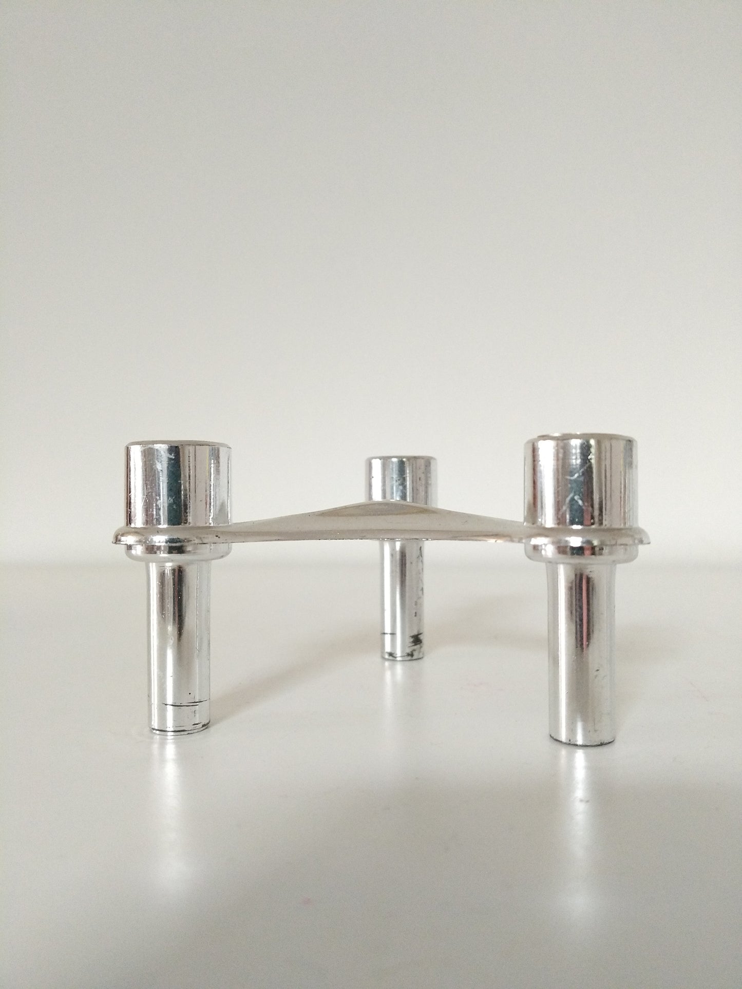 Ensemble de 3 bougeoirs en plastique Seca