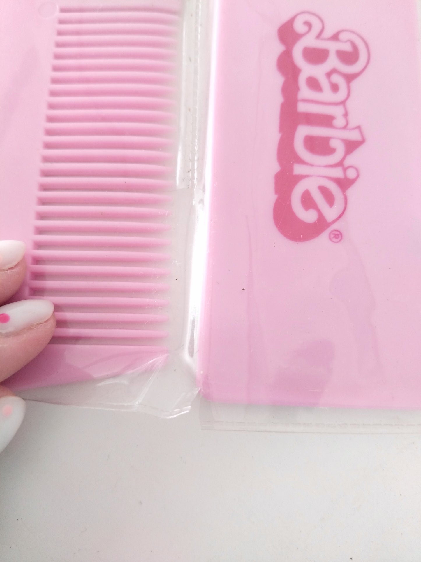 Set peigne et miroir de poche Barbie Hong Kong