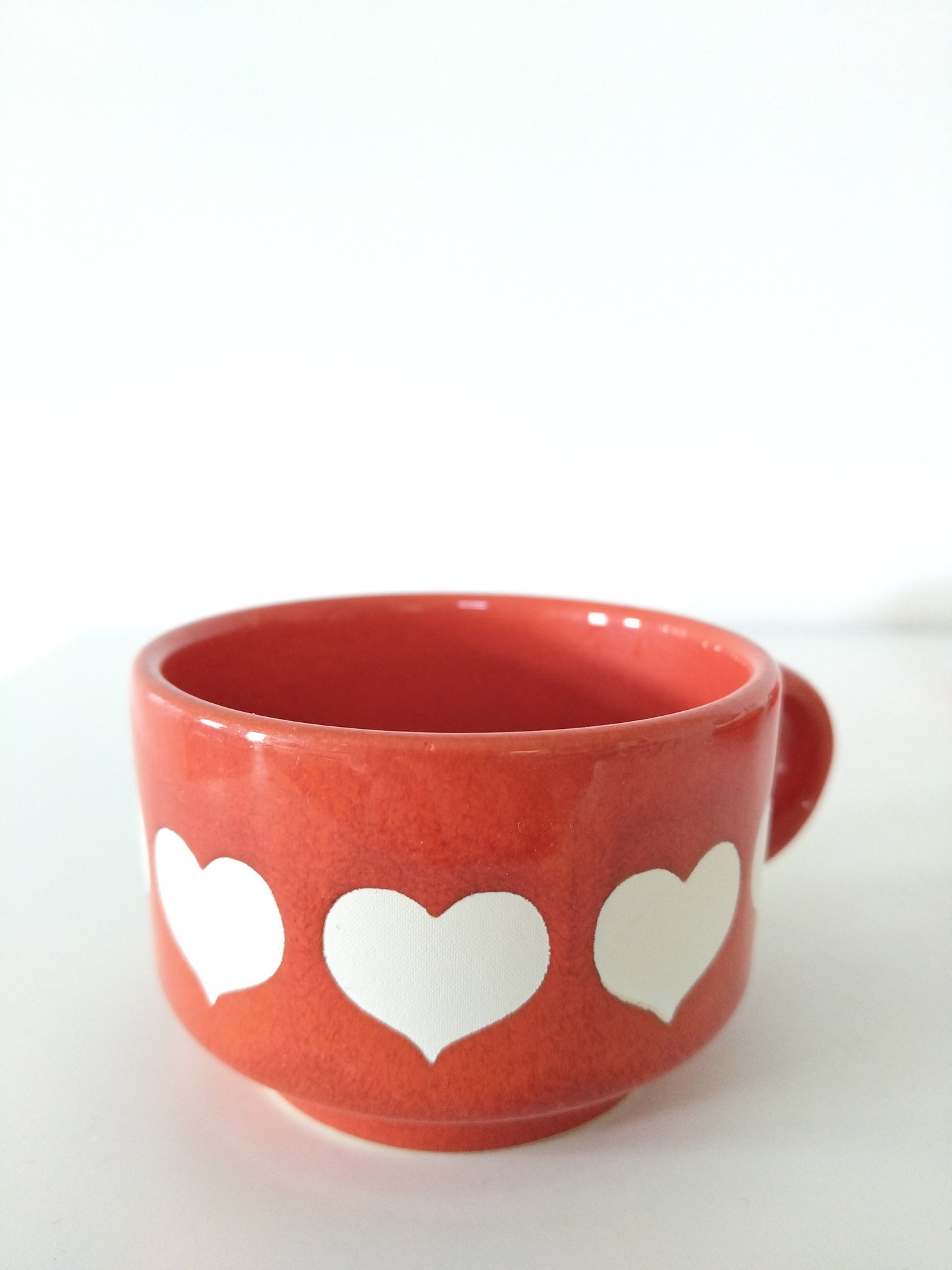 Tasse + soucoupe Waechtersbach décor ❤️ (à l'unité) - cetaitmieuxavant