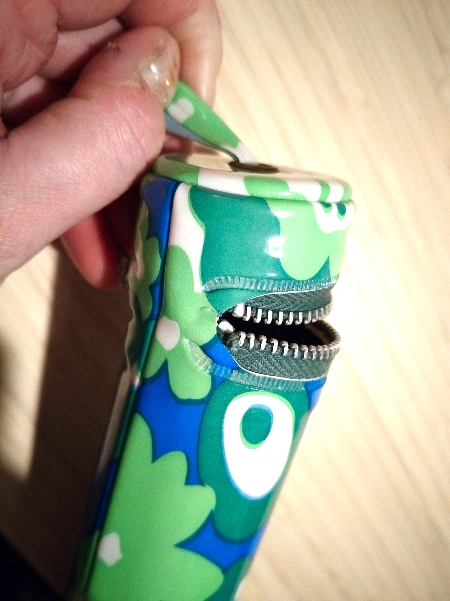 Étui à aiguilles à tricoter vintage made in Japan