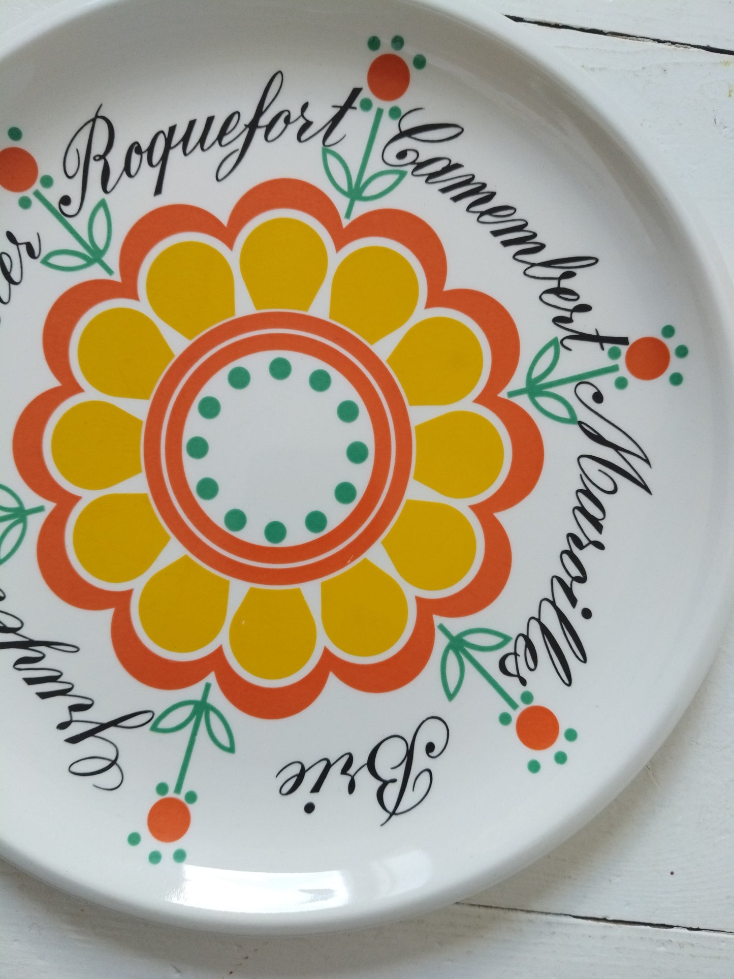 Set de 6 assiettes à fromage Boch