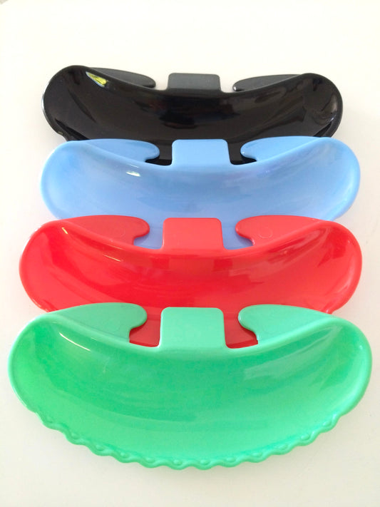 4 coupelles clips sauce pour assiettes en plastique