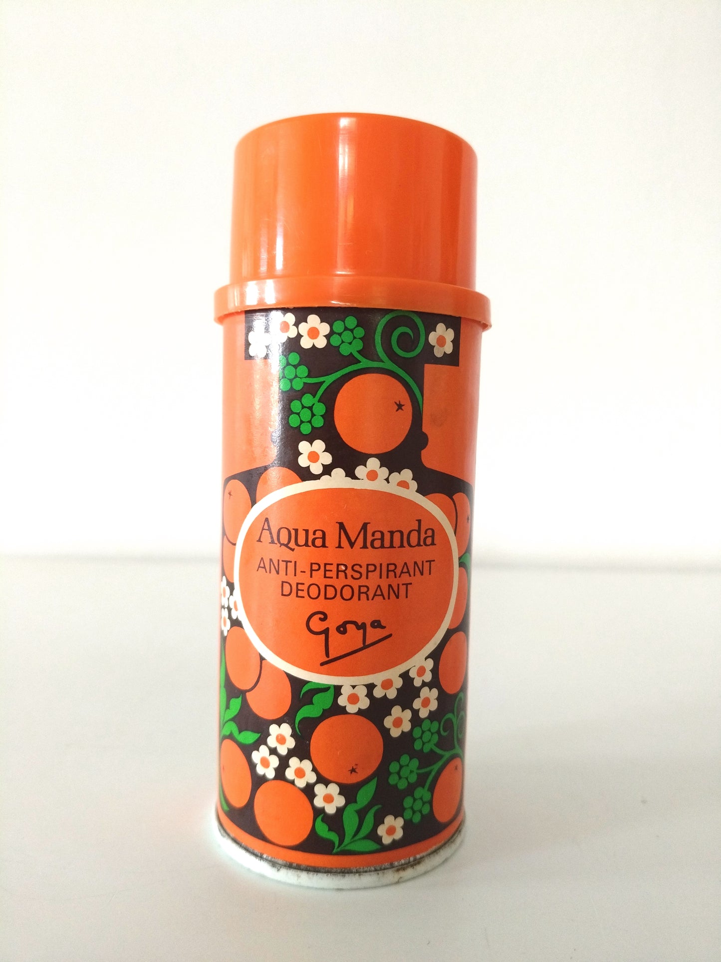 Déodorant anti-perspirant vaporisateur Aqua Manda Goya 70's - cetaitmieuxavant