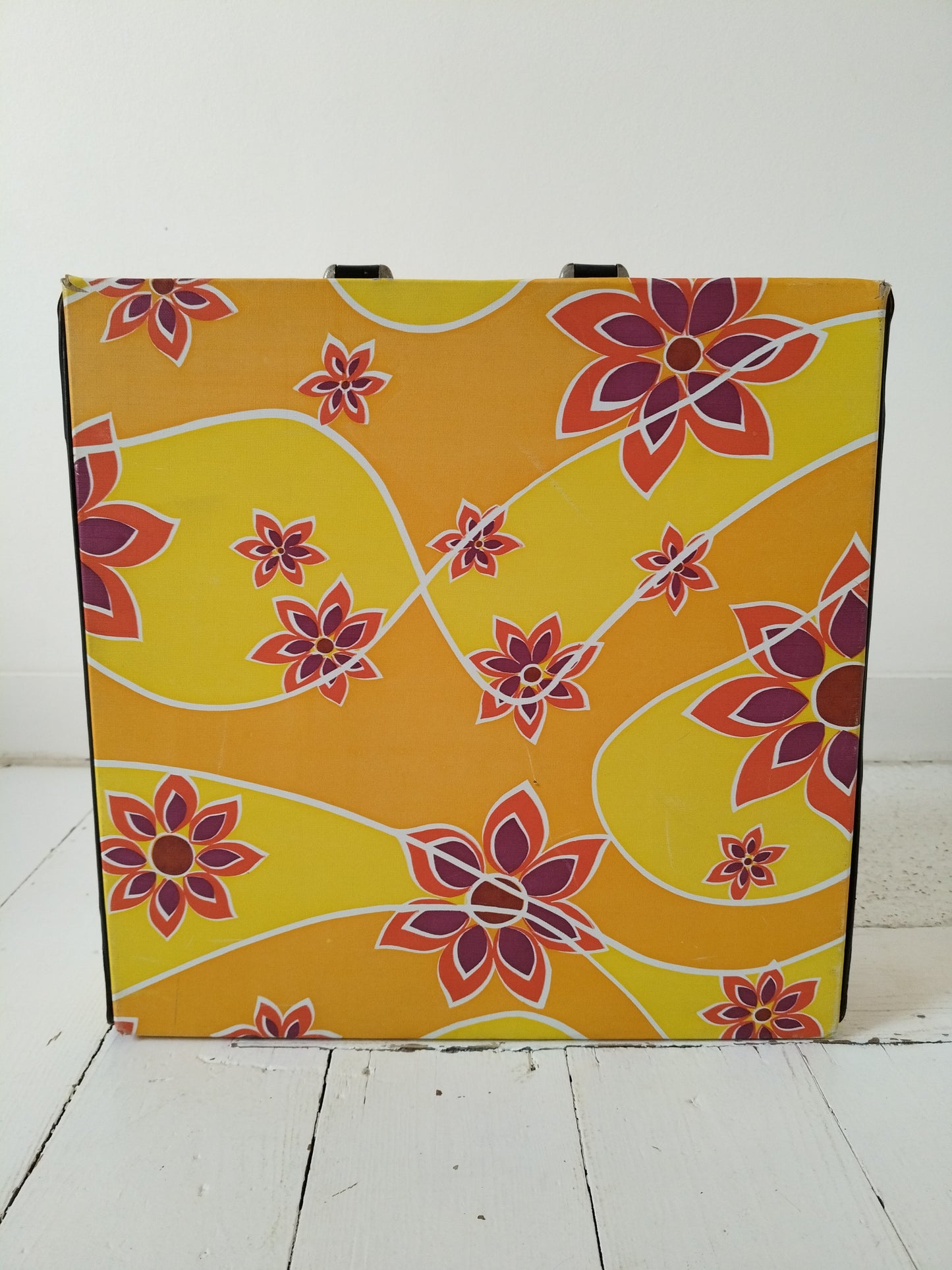 Valisette à vinyles 33T vintage