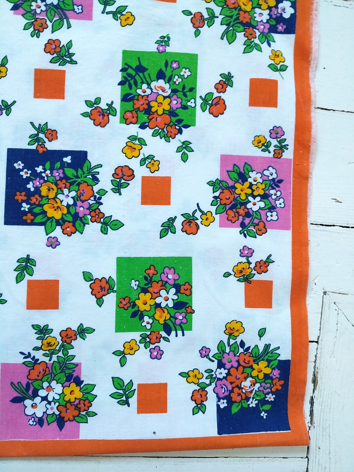 Petite nappe carrée en coton - cetaitmieuxavant