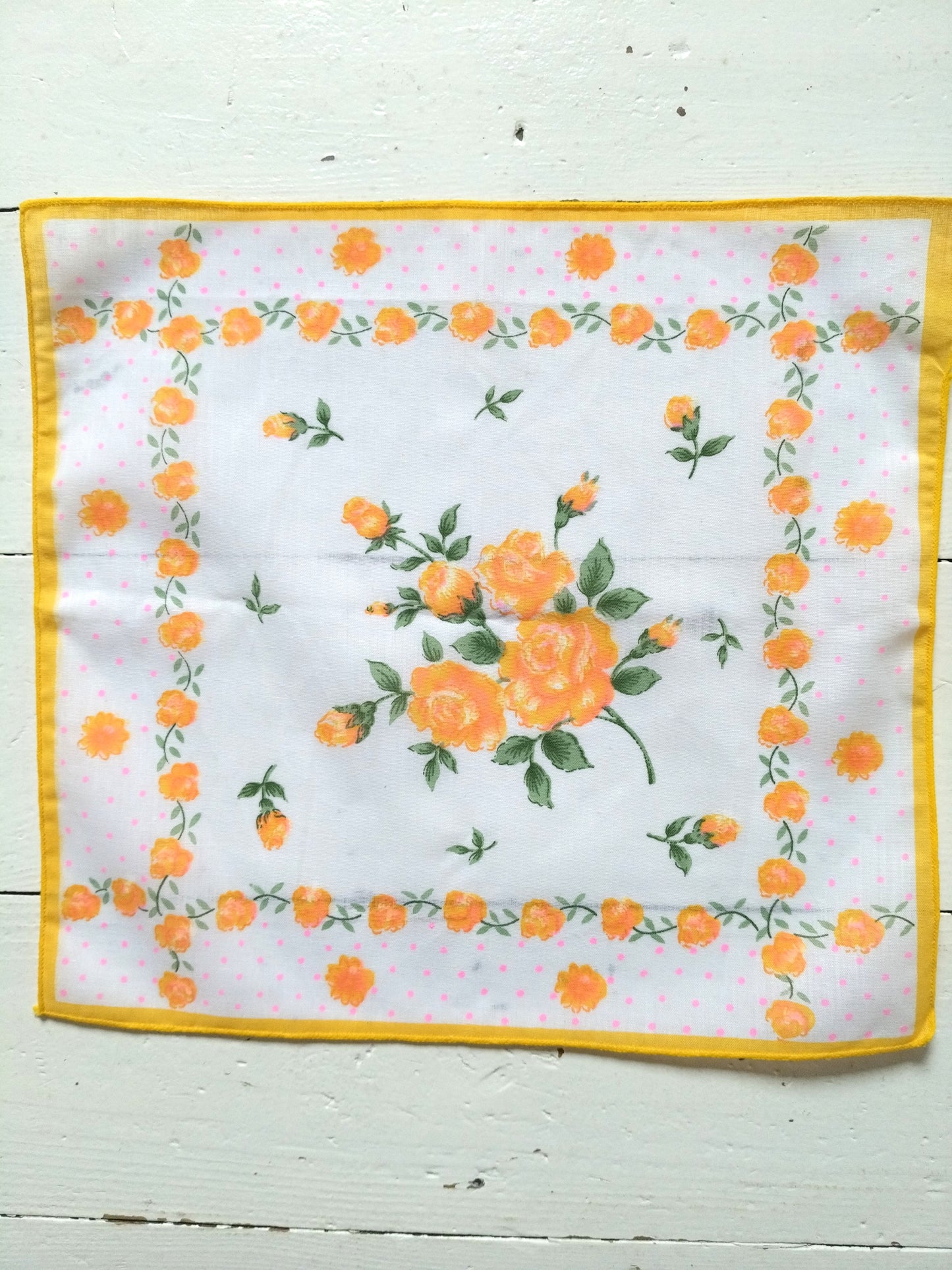 Mouchoir de poche en coton à l'unité (4 dispos)