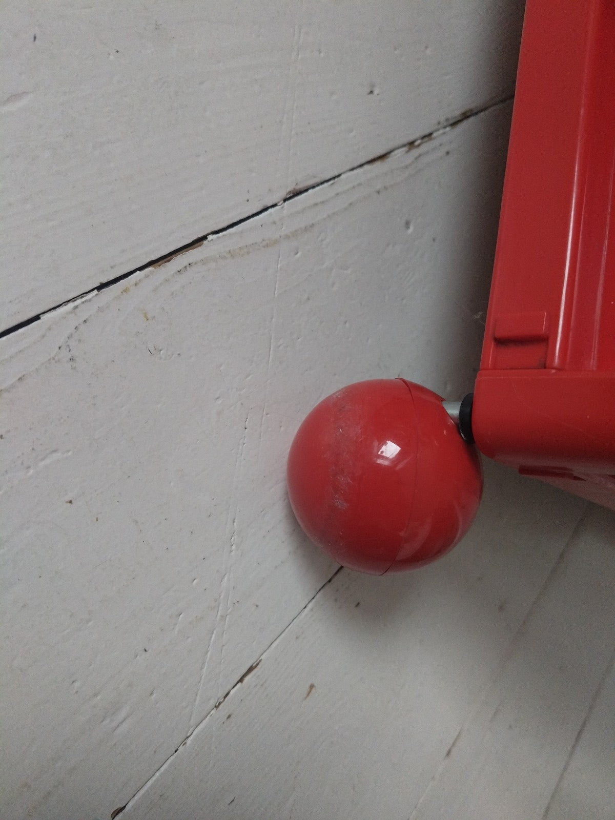 Box de rangement à roulettes en plastique Ikea Märd 90's