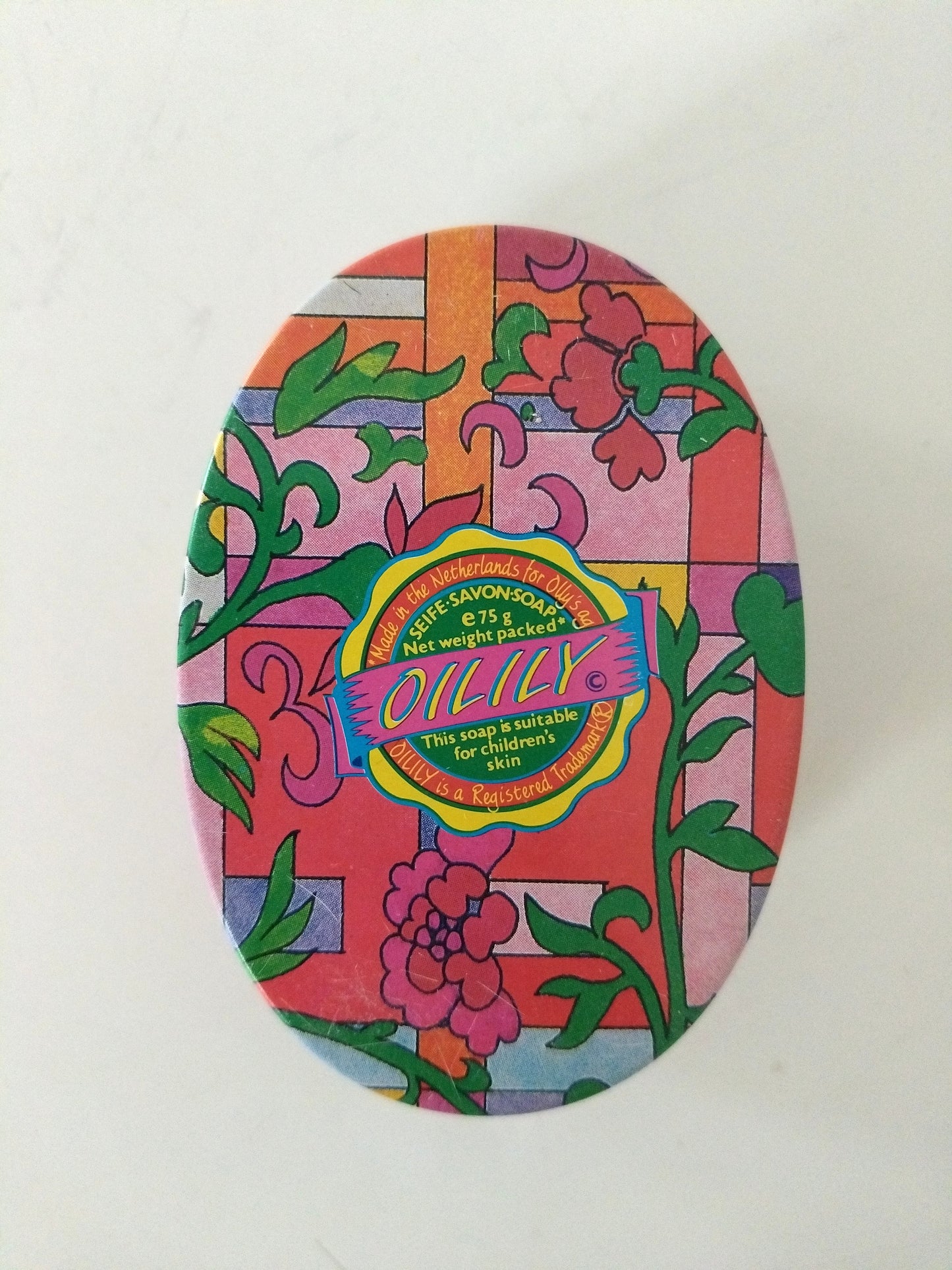 Boîte à savon métallique Oilily 90's