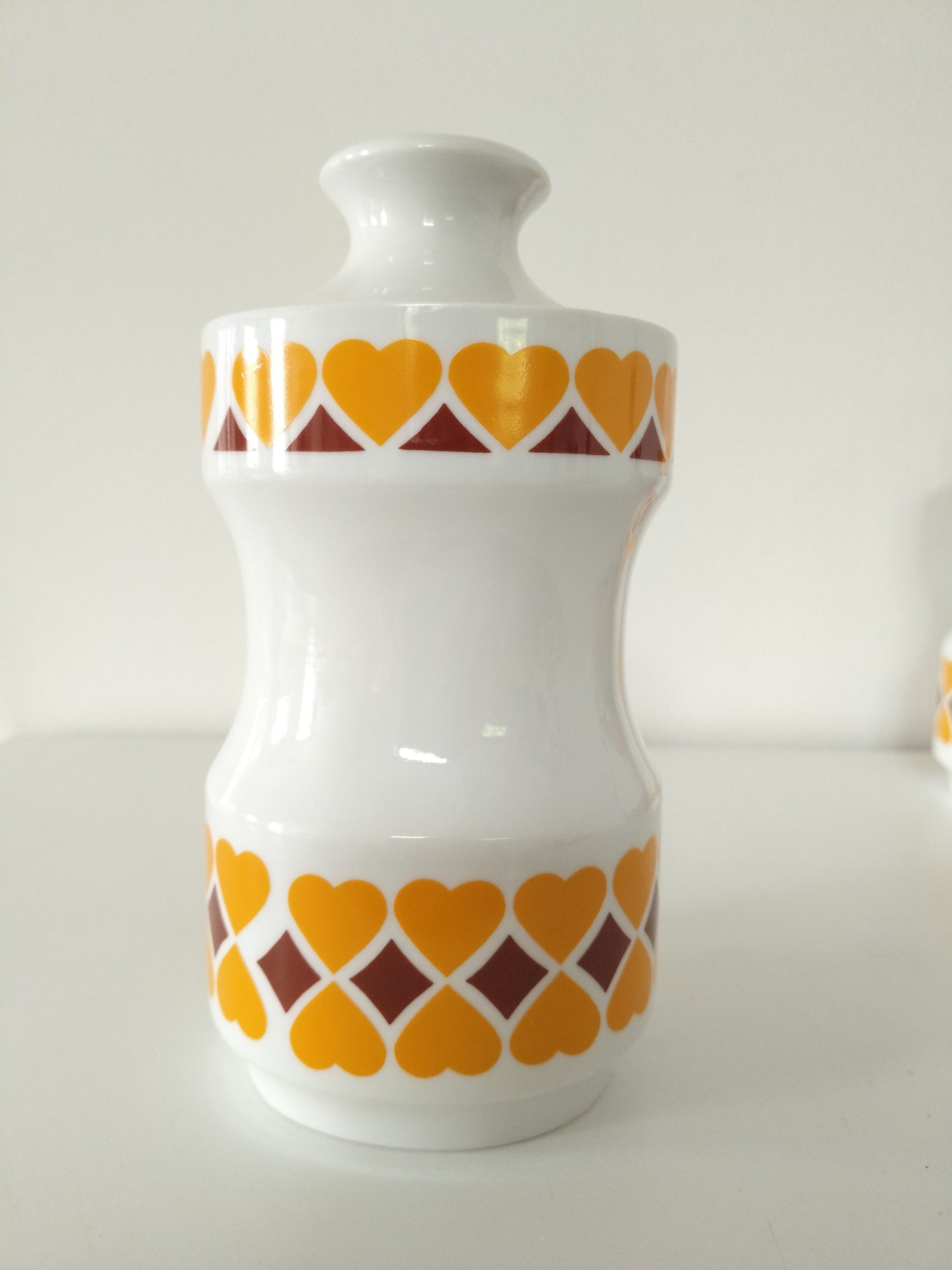 Bocal/pot en porcelaine FIM Alfoldi Hongrie au choix - cetaitmieuxavant