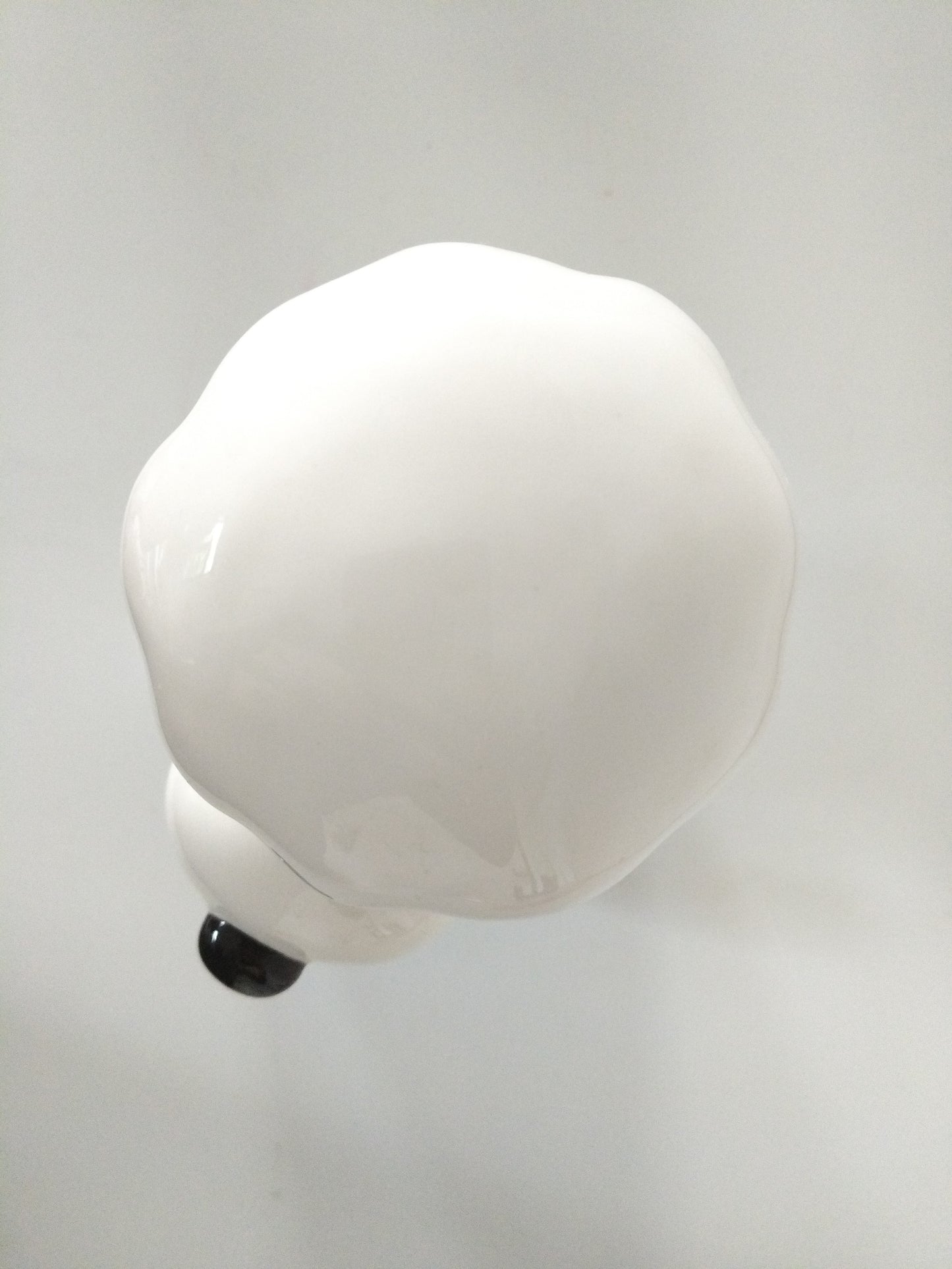 Pot boîte bocal à biscuits en céramique Snoopy cuisinier Japan United Feature Syndicate, Inc 1958-1966