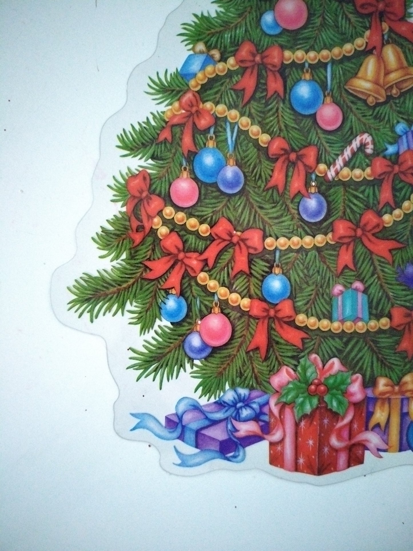 Décoration murale/ fenêtre de Noël