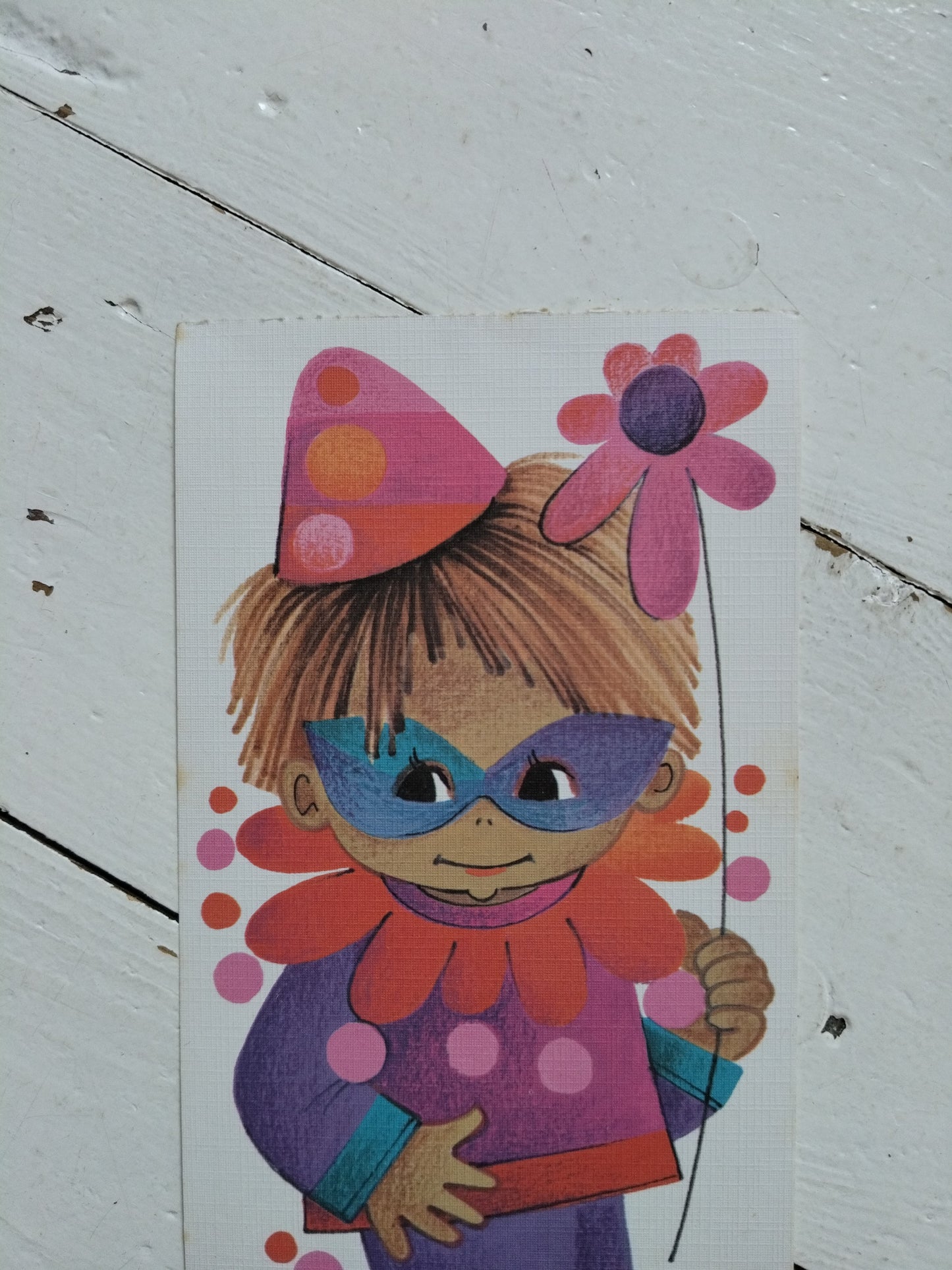 Ancienne carte postale Jaklien Moerman 70's au choix