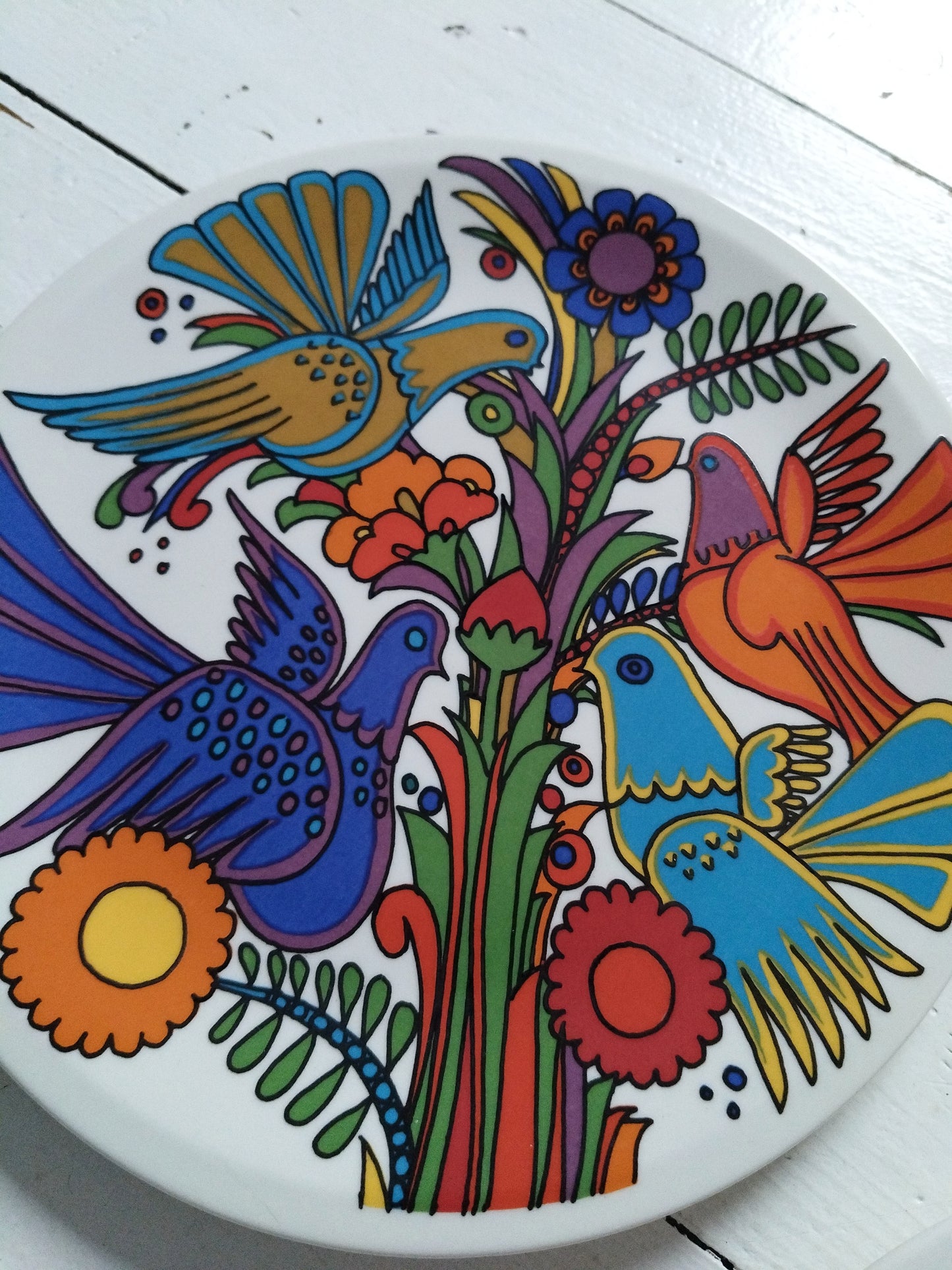 Assiette 20,5cm Villeroy et Boch Acapulco décor plein à l'unité - plusieurs pièces disponibles - cetaitmieuxavant