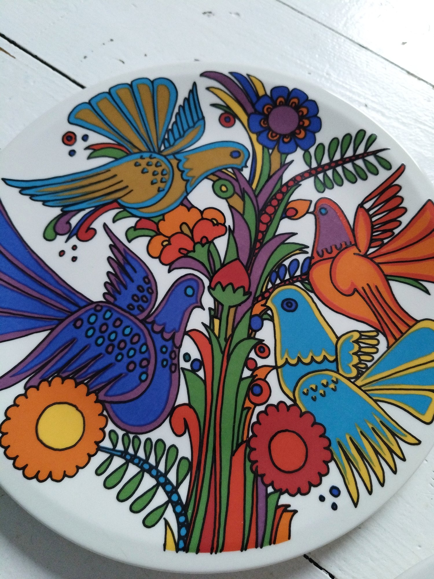 Assiette 20,5cm Villeroy et Boch Acapulco décor plein à l'unité - plusieurs pièces disponibles - cetaitmieuxavant