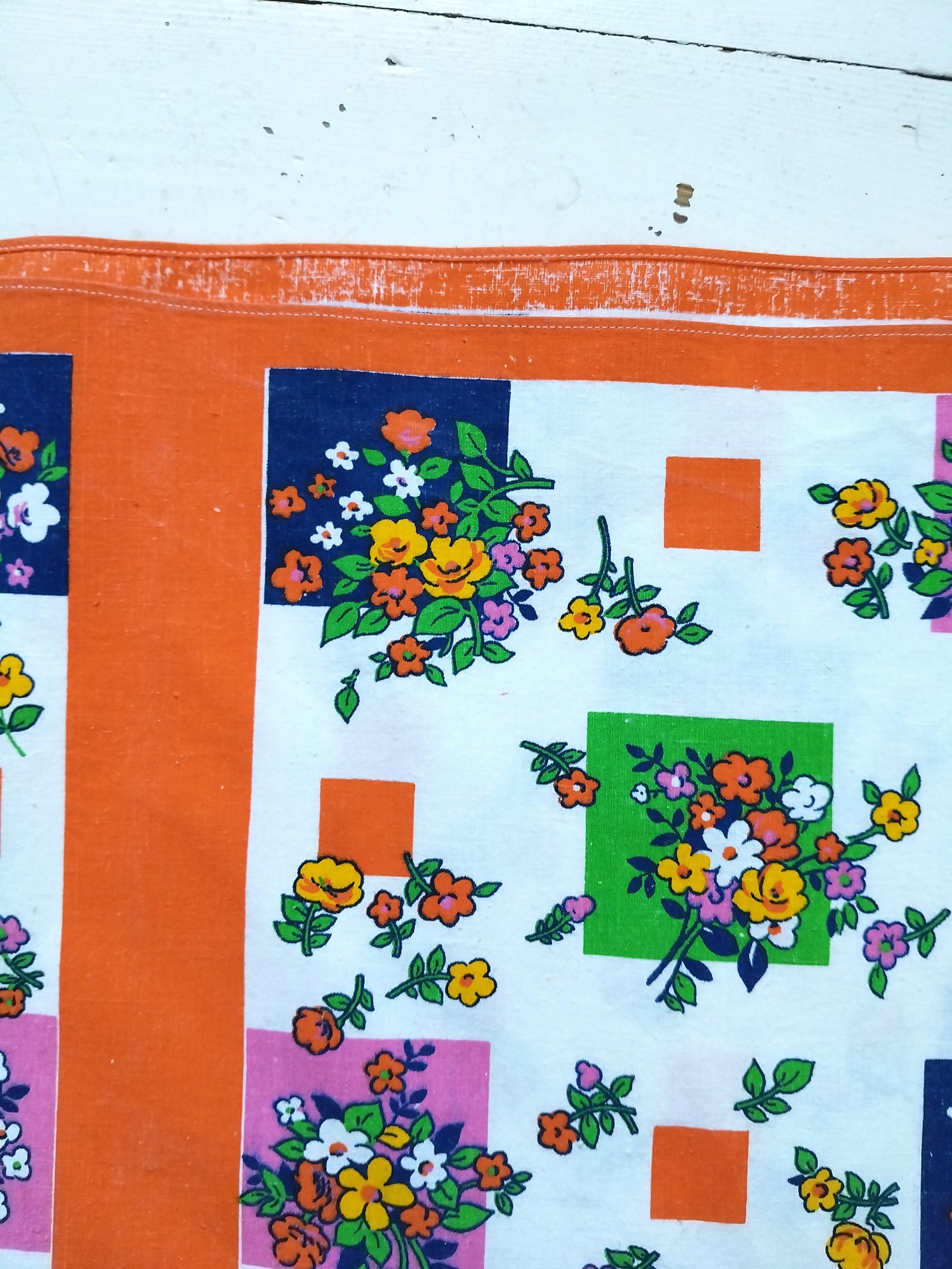 Petite nappe carrée en coton - cetaitmieuxavant