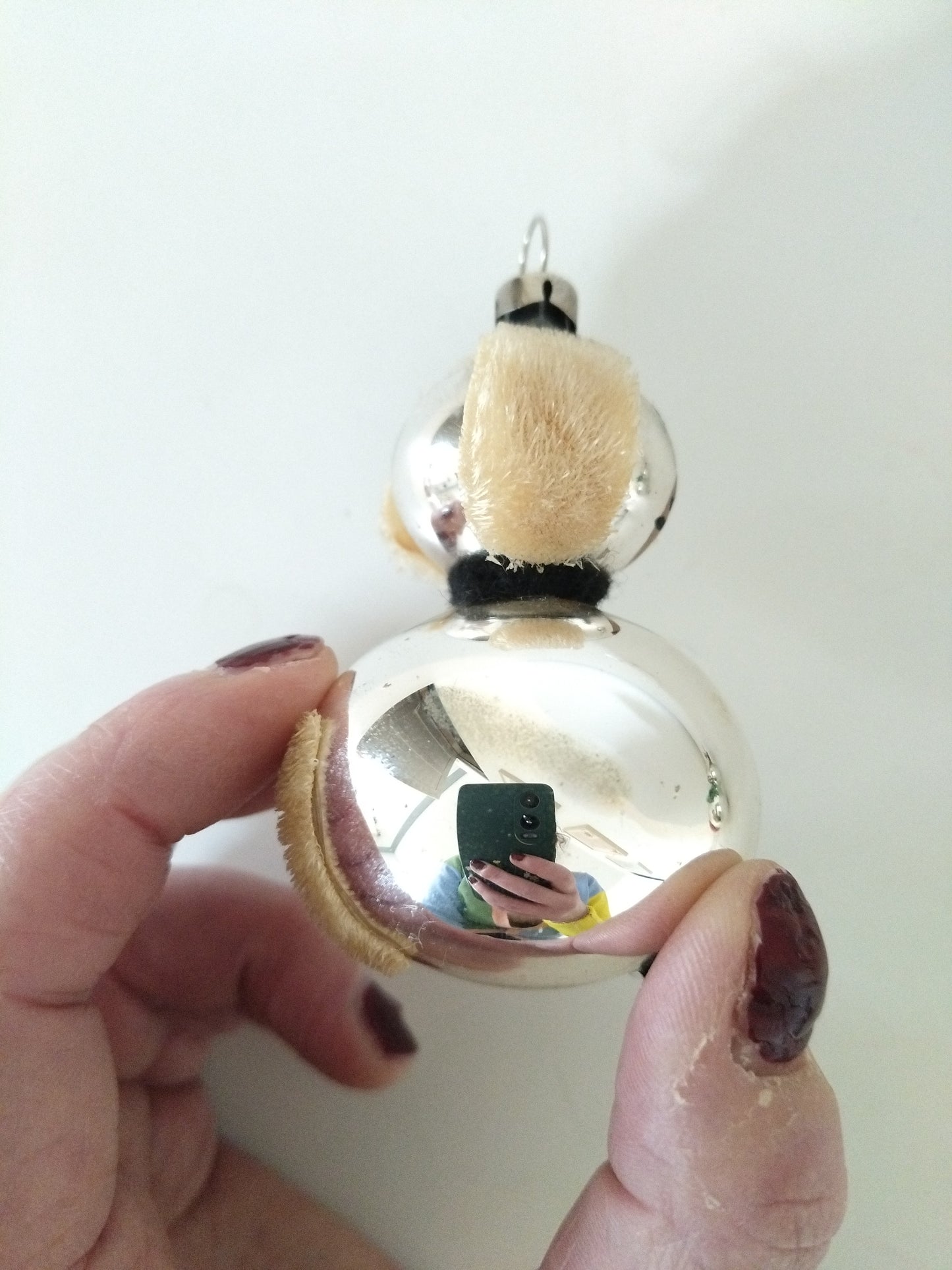 Ancienne boule de Noël en verre au choix