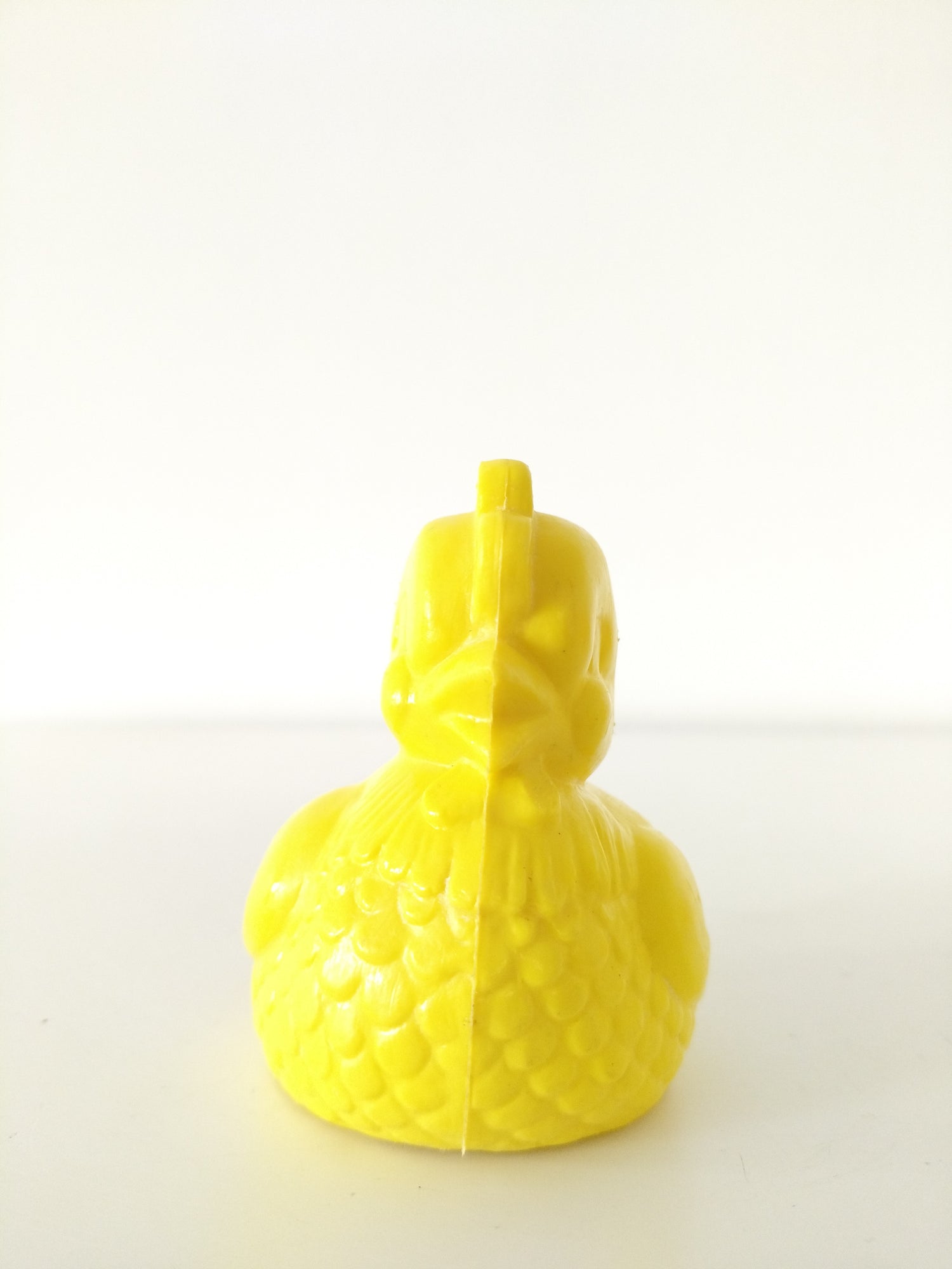 Déco de Pâques/ jouet de bain poule en plastique Rolly Toys West Germany - cetaitmieuxavant