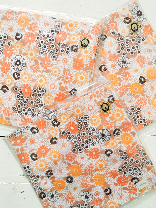 Taie d'oreiller flower power en coton (à l'unité, 3 disponibles) - cetaitmieuxavant