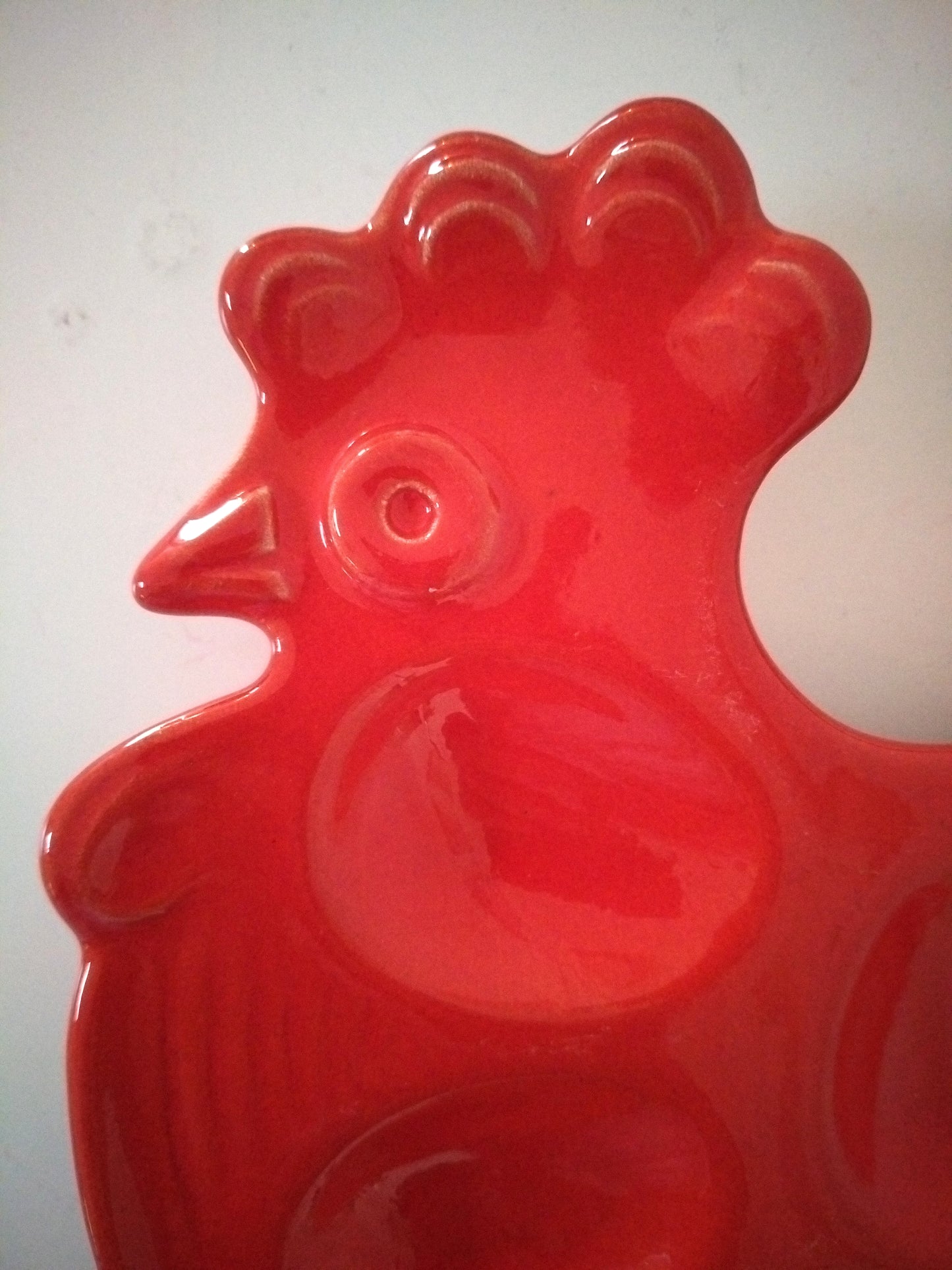 Plateau/ plat à œufs Waechtersbach poule