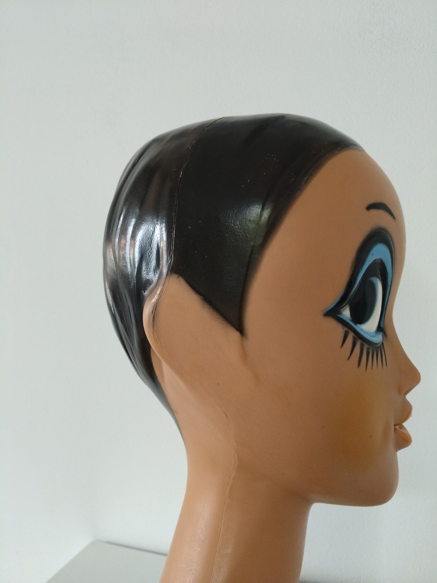 Tête à chapeau Twiggy Huard 1971