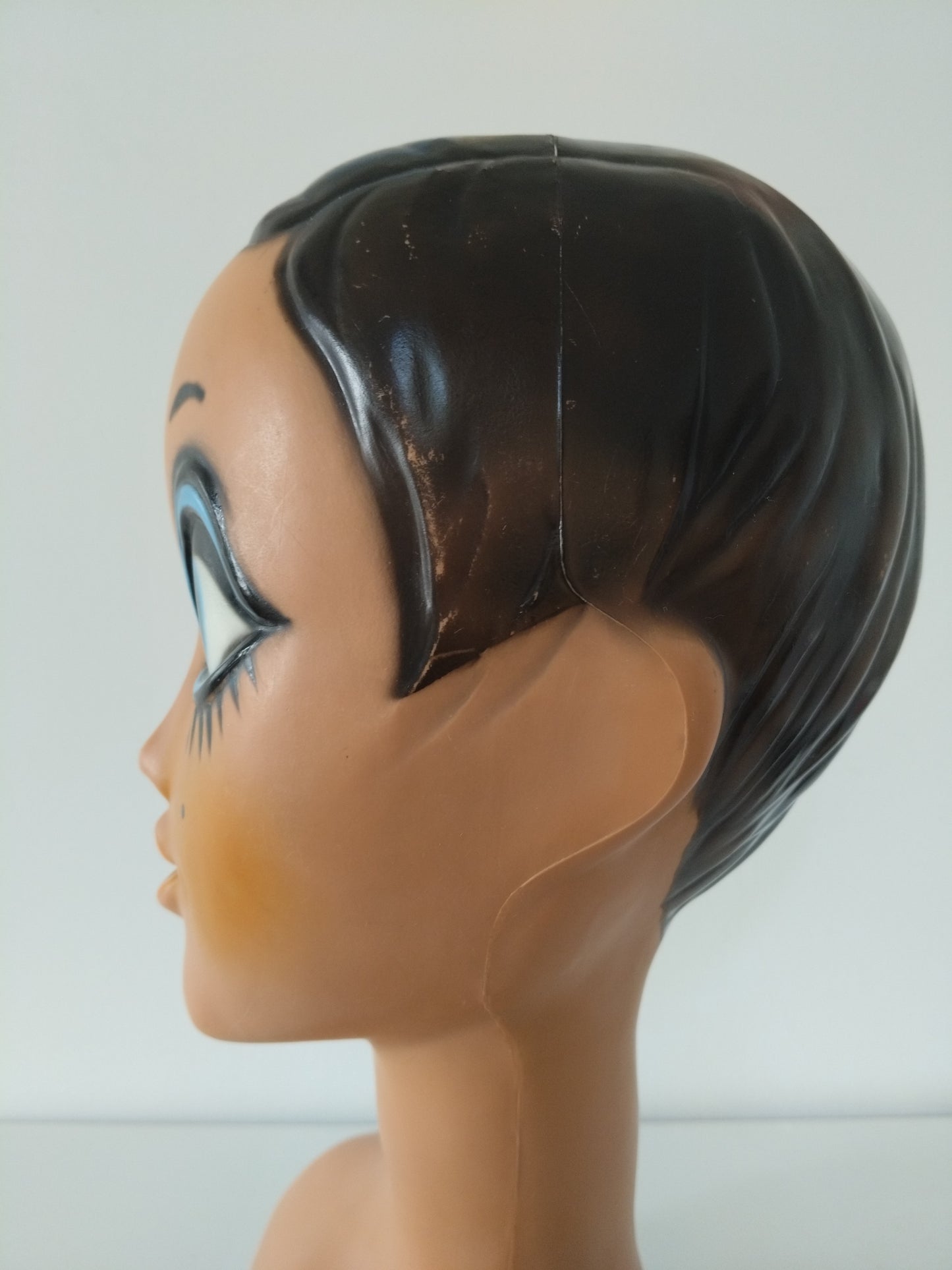 Tête à chapeau Twiggy Huard 1971