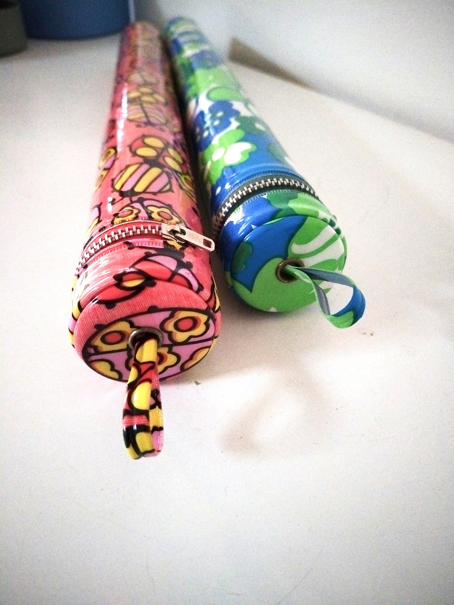 Étui à aiguilles à tricoter vintage made in Japan