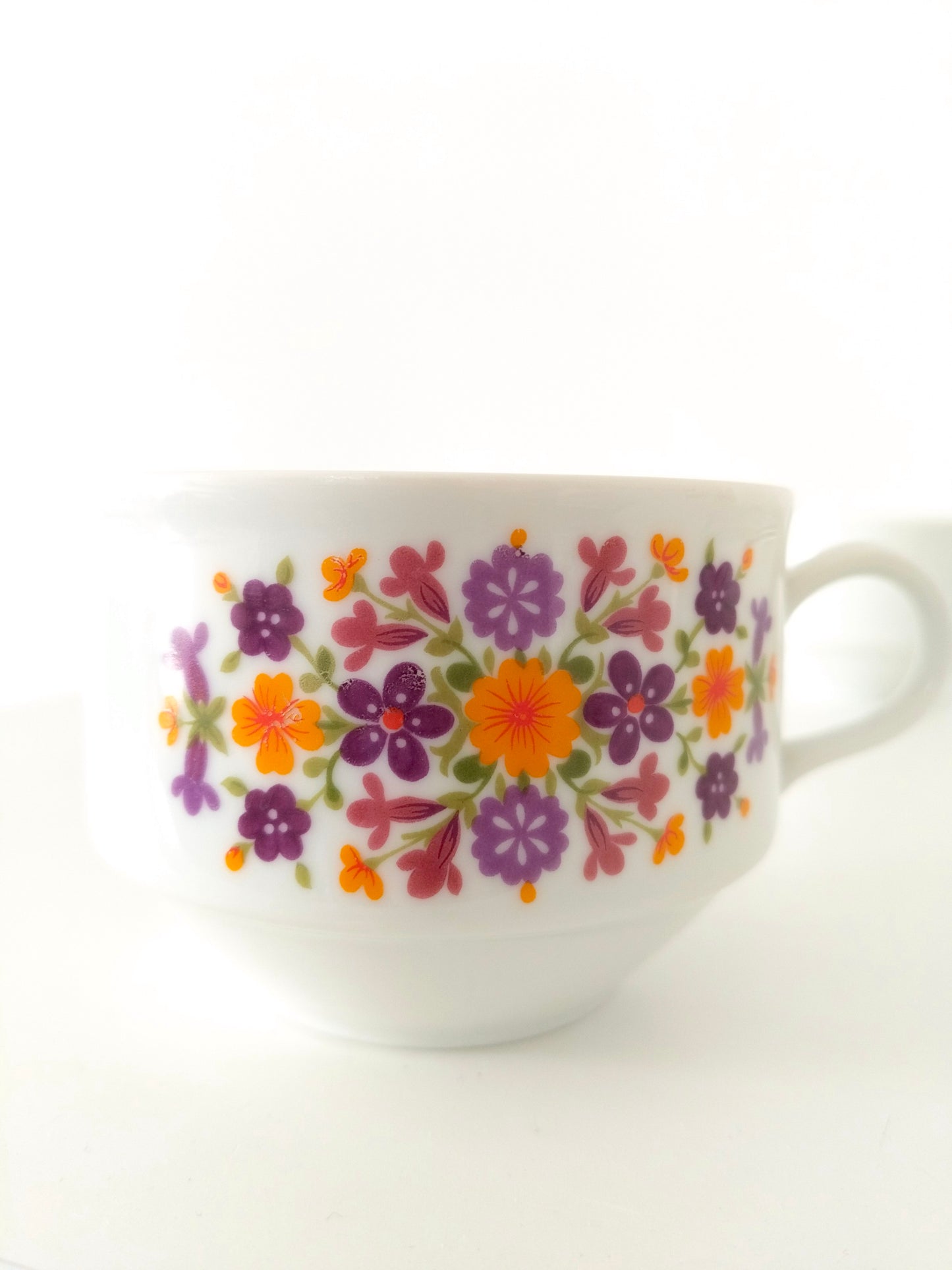 Unité ou duo de tasses + soucoupes en porcelaine Bavaria