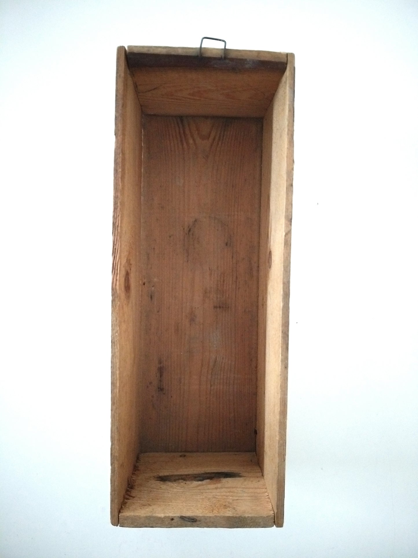 Ancienne boîte publicitaire en bois fromage Gouda Holland - cetaitmieuxavant
