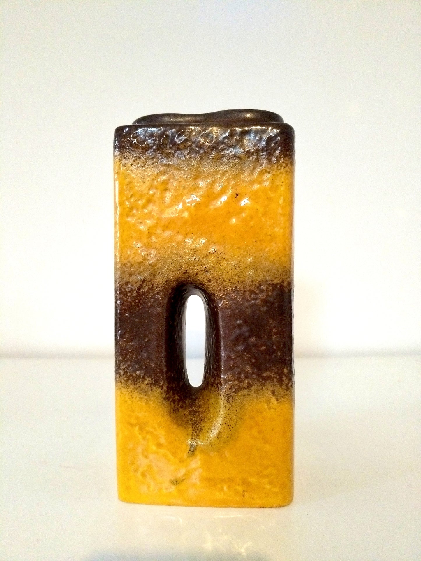 Vase en céramique Ü Keramik 1445-21 West Germany