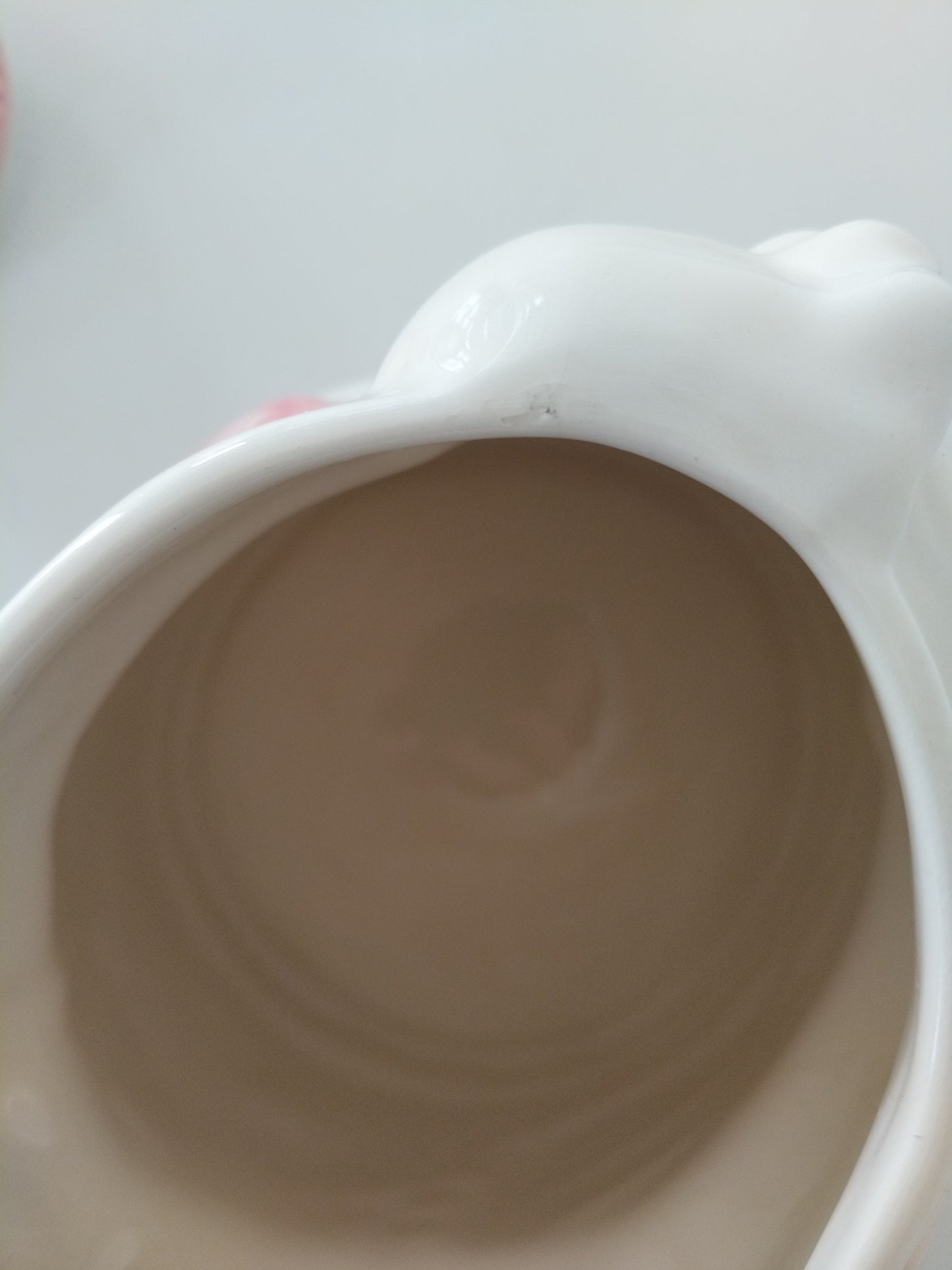 Gros pot à biscuits lapine en céramique