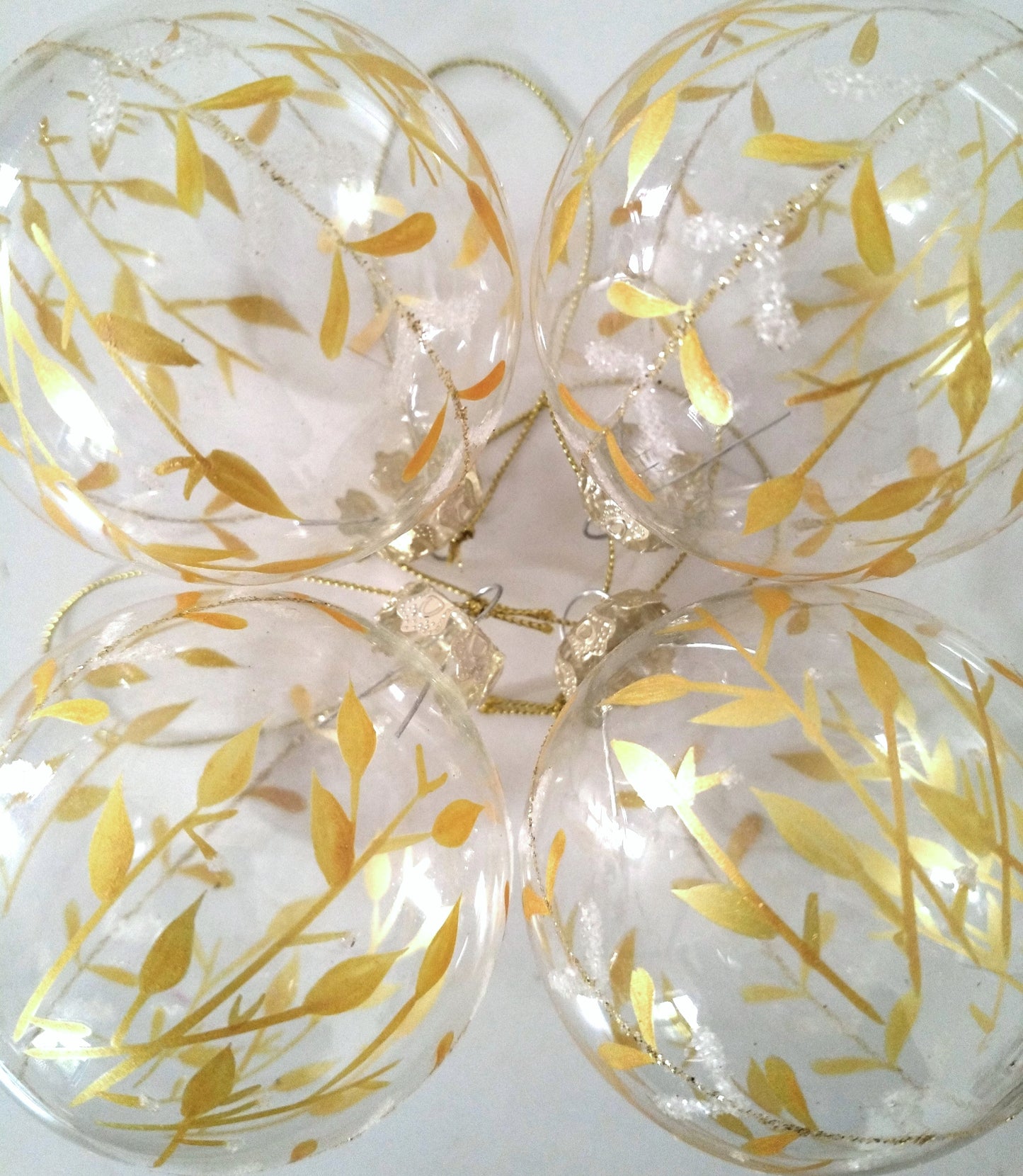 4 boules en verre Ikea Julen 2004