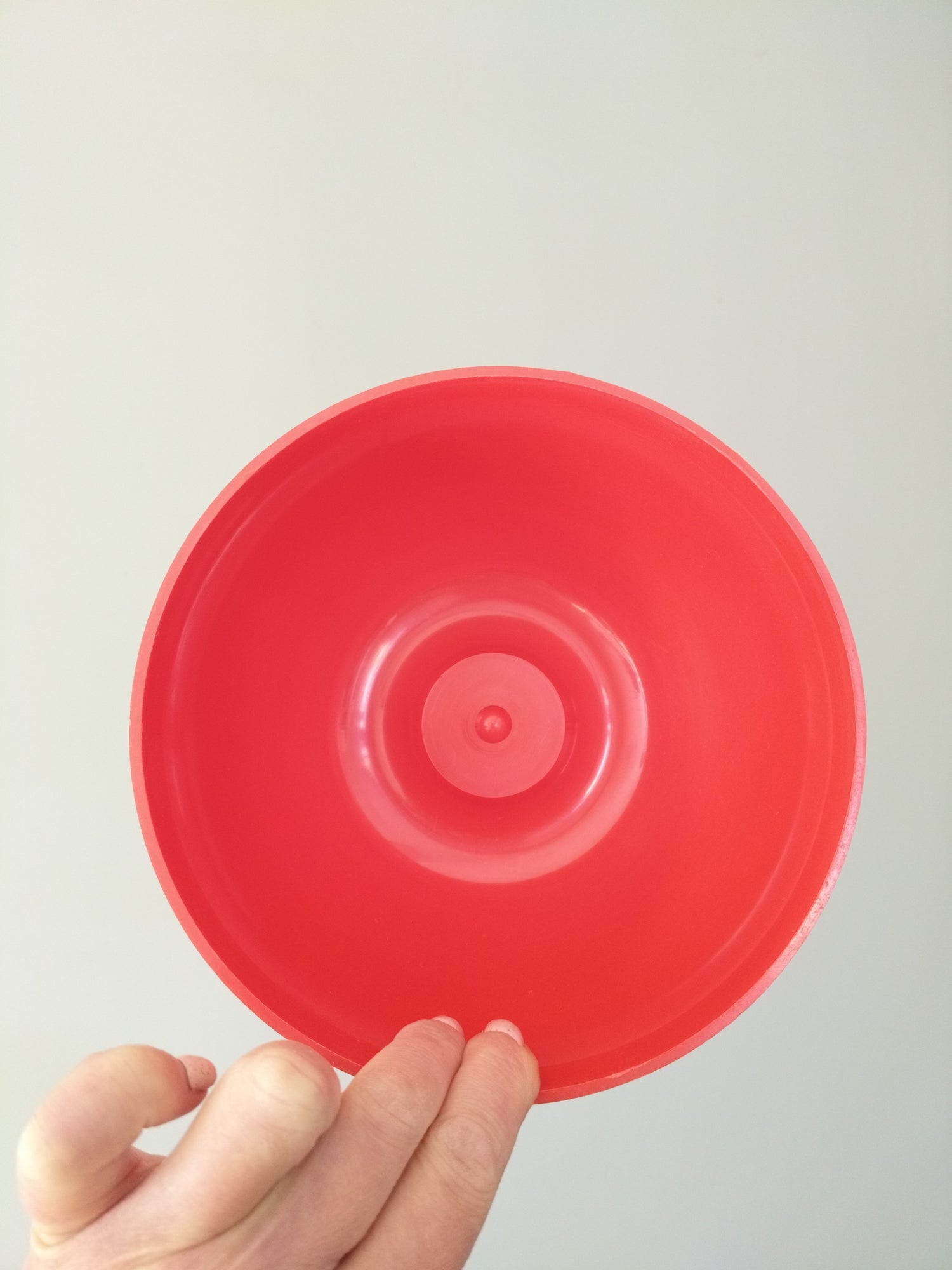 Boîte pomme en plastique framboise nacré - cetaitmieuxavant