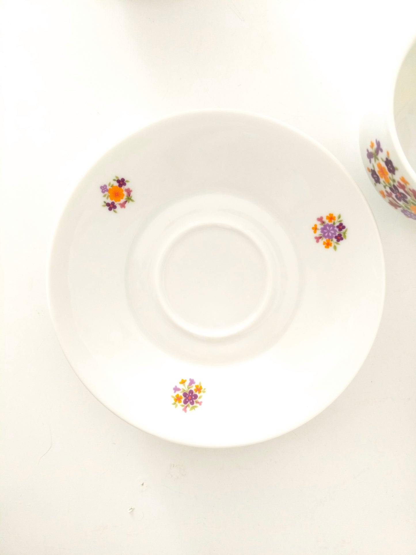 Unité ou duo de tasses + soucoupes en porcelaine Bavaria