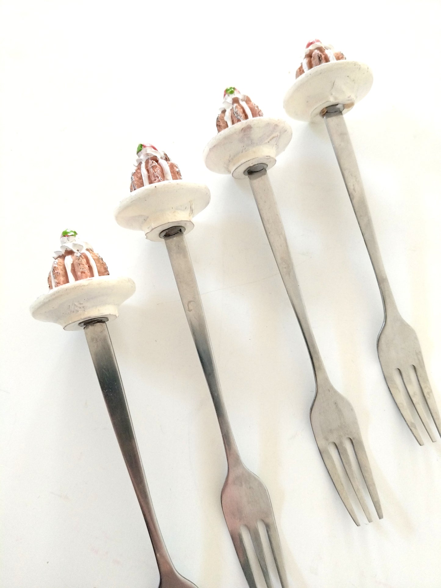 4 petites fourchettes à dessert Stainless Steel - cetaitmieuxavant