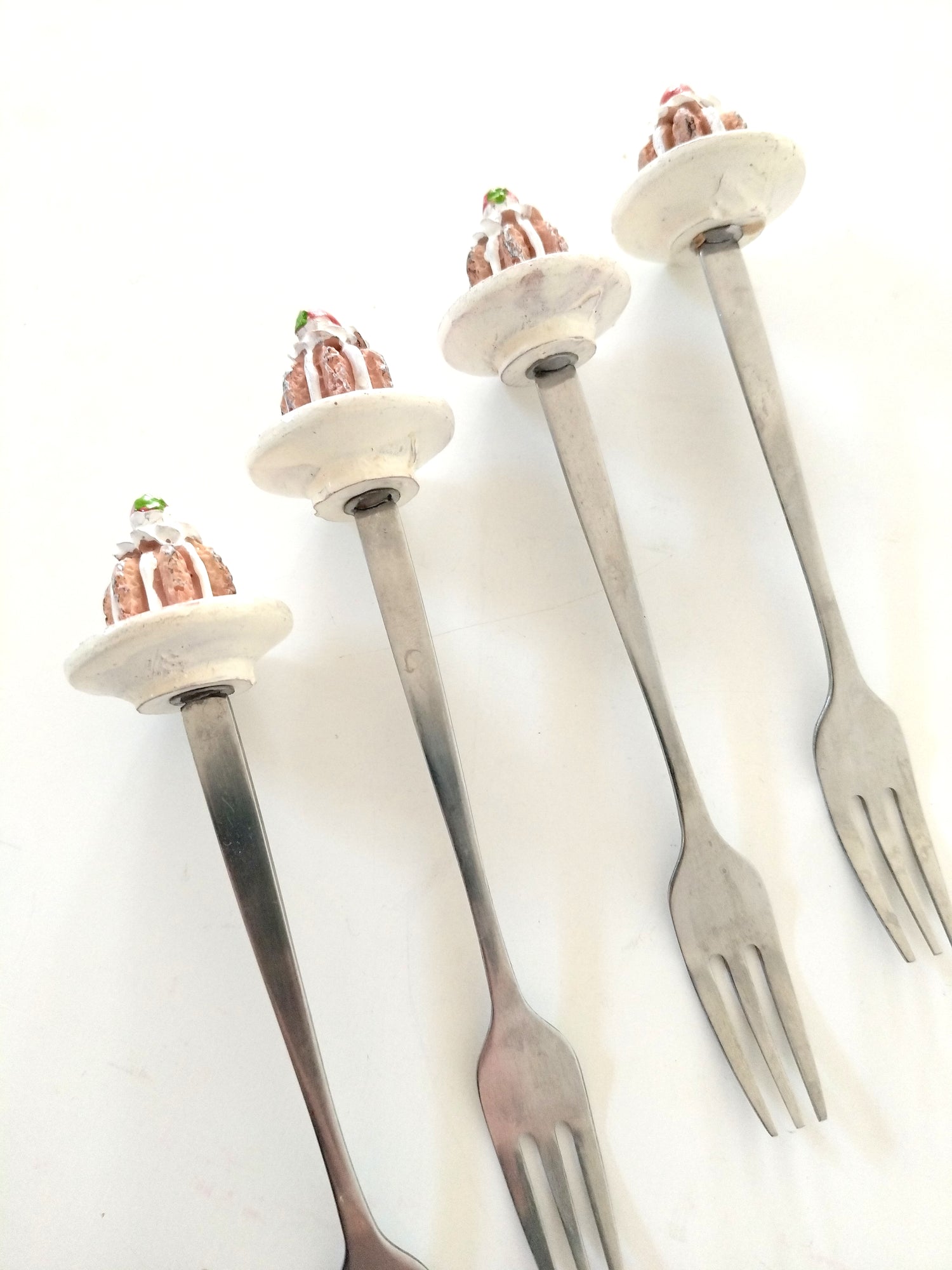 4 petites fourchettes à dessert Stainless Steel - cetaitmieuxavant