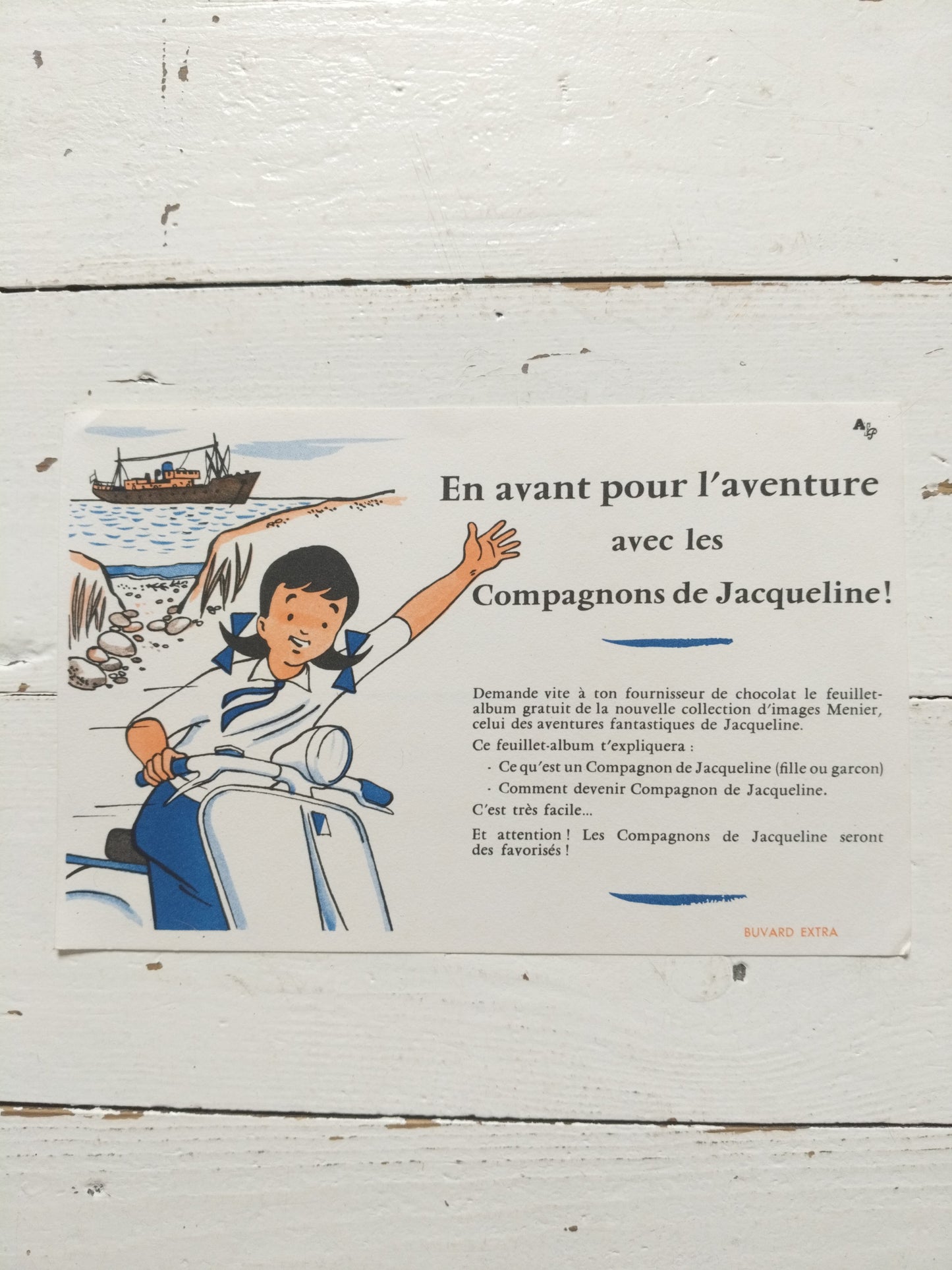 Ancien buvard publicitaire Gailliard, Reynard, SigranD ou chocolat Jacqueline au choix