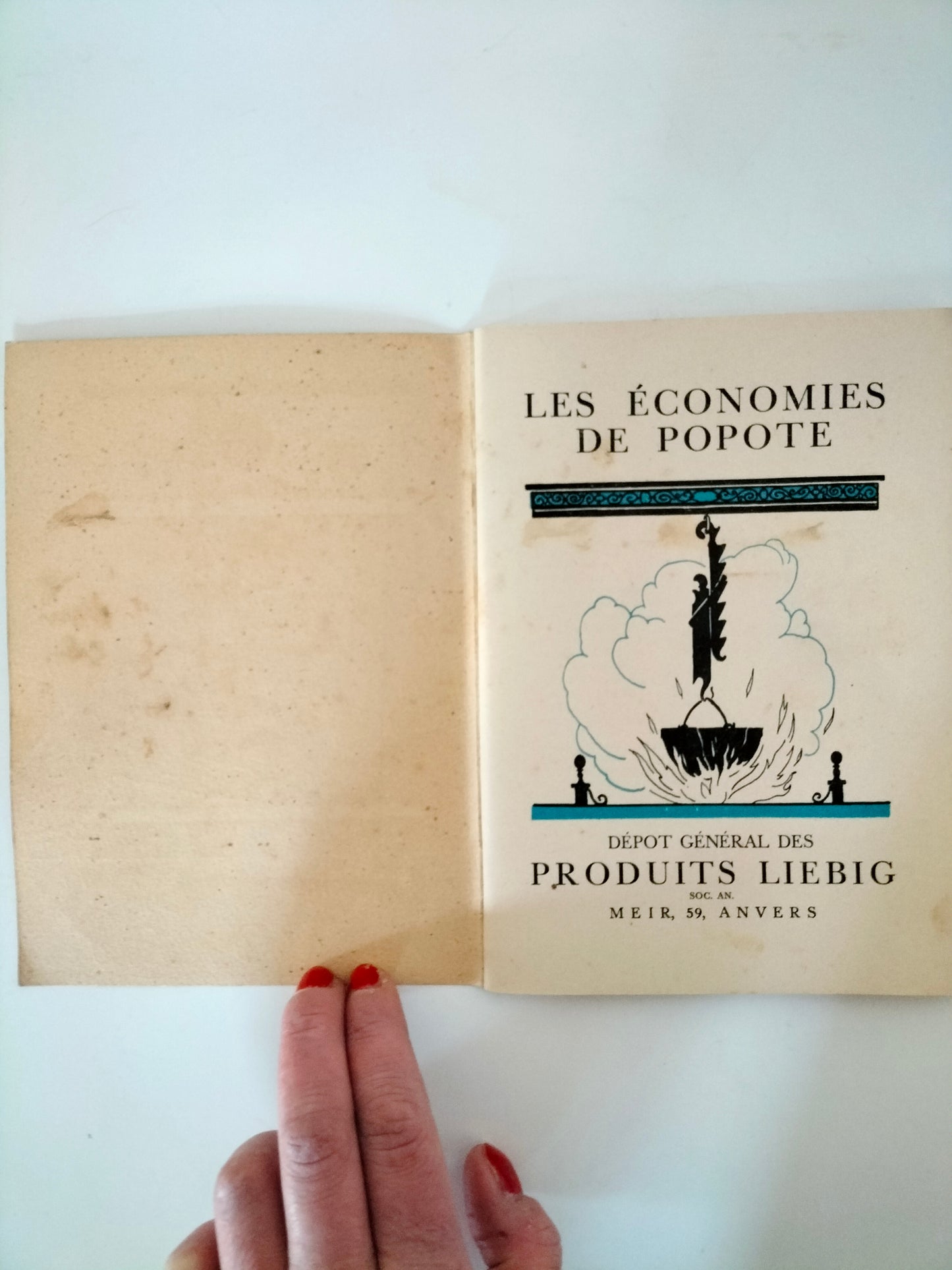 Ancien petit livre de cuisine : les économies de popote Liebig ou les recettes de Quaker Oats, au choix