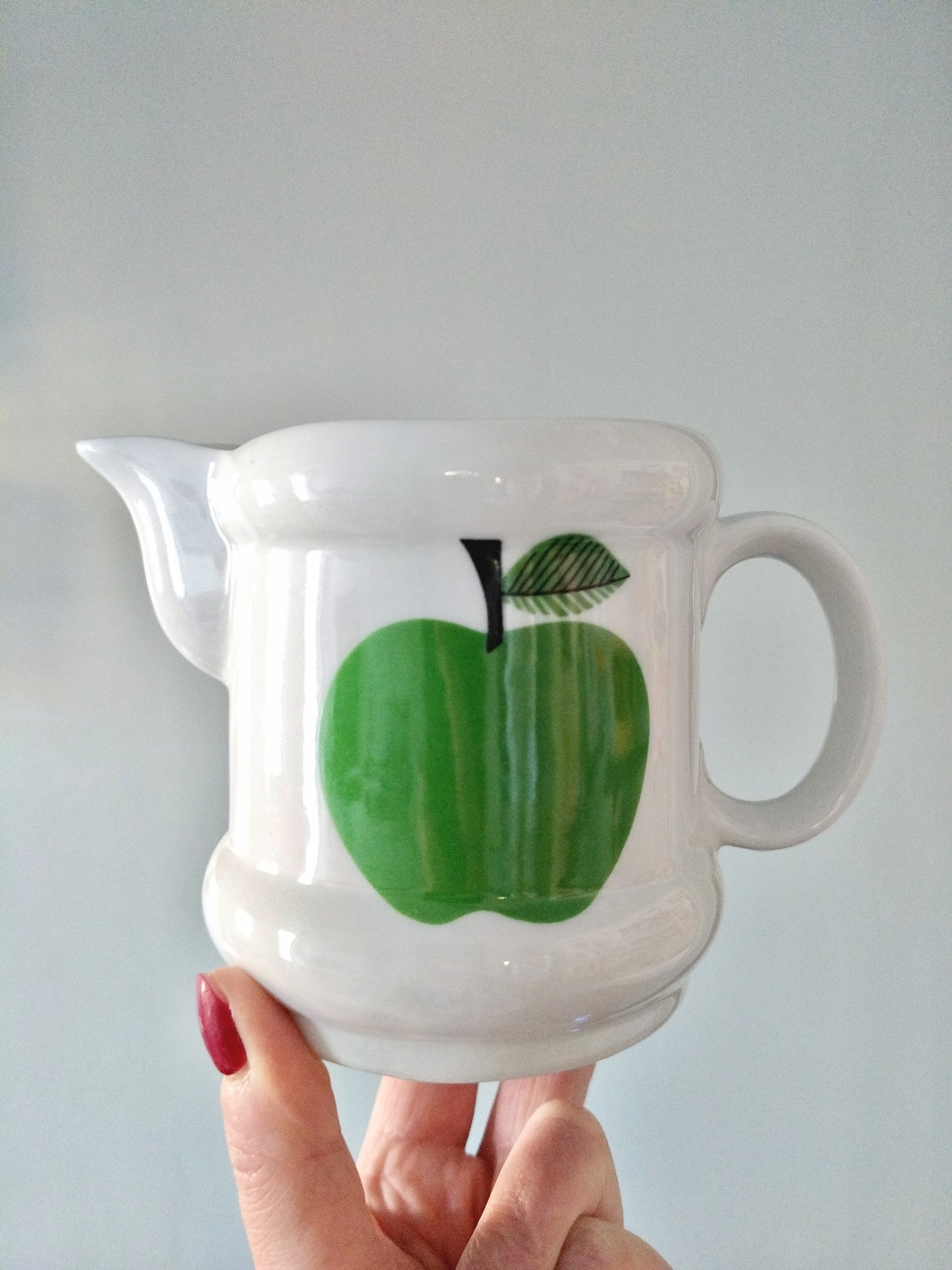 Petit pichet pomme Herrandiz Porcelain Spain - cetaitmieuxavant