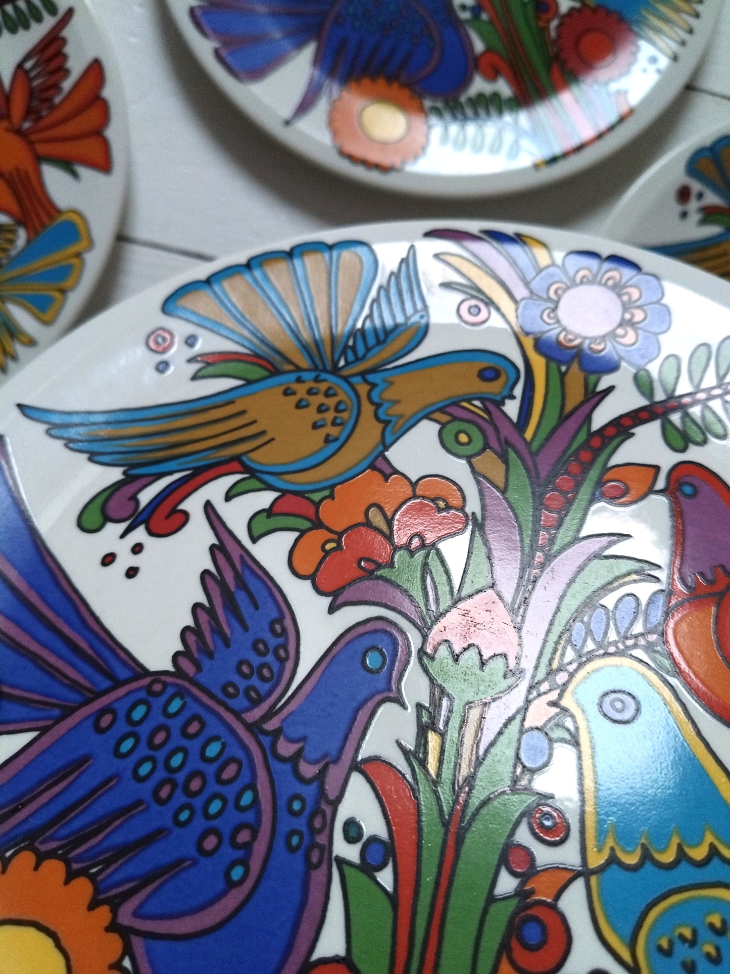 Assiette 20,5cm Villeroy et Boch Acapulco décor plein à l'unité - plusieurs pièces disponibles - cetaitmieuxavant