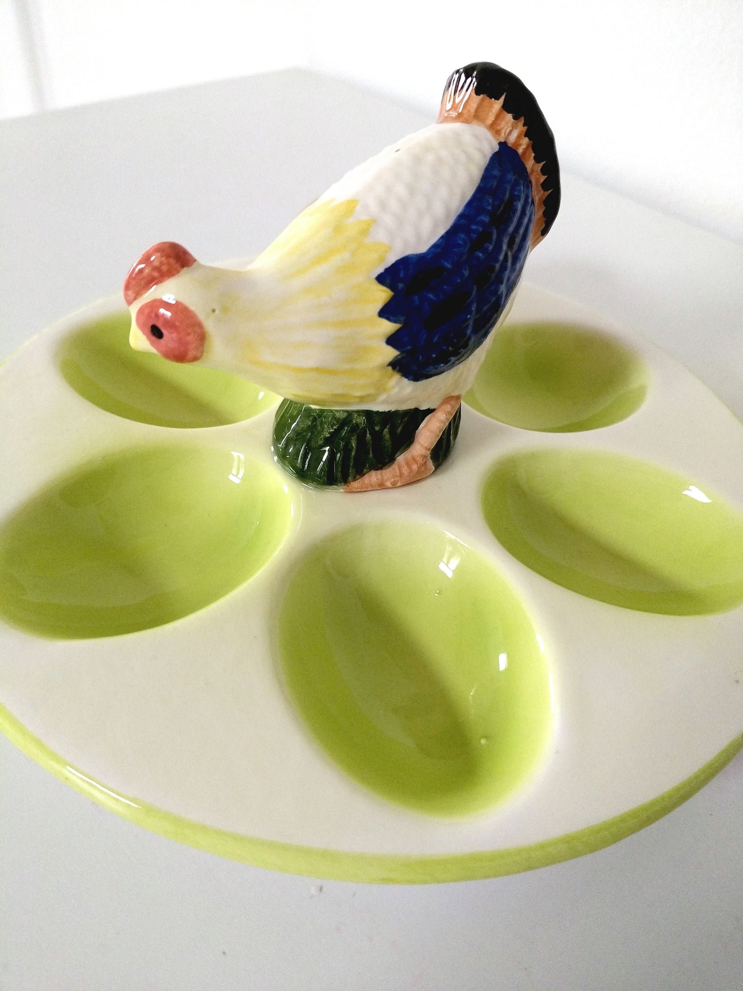 Œufier/ plateau à œufs en céramique - cetaitmieuxavant