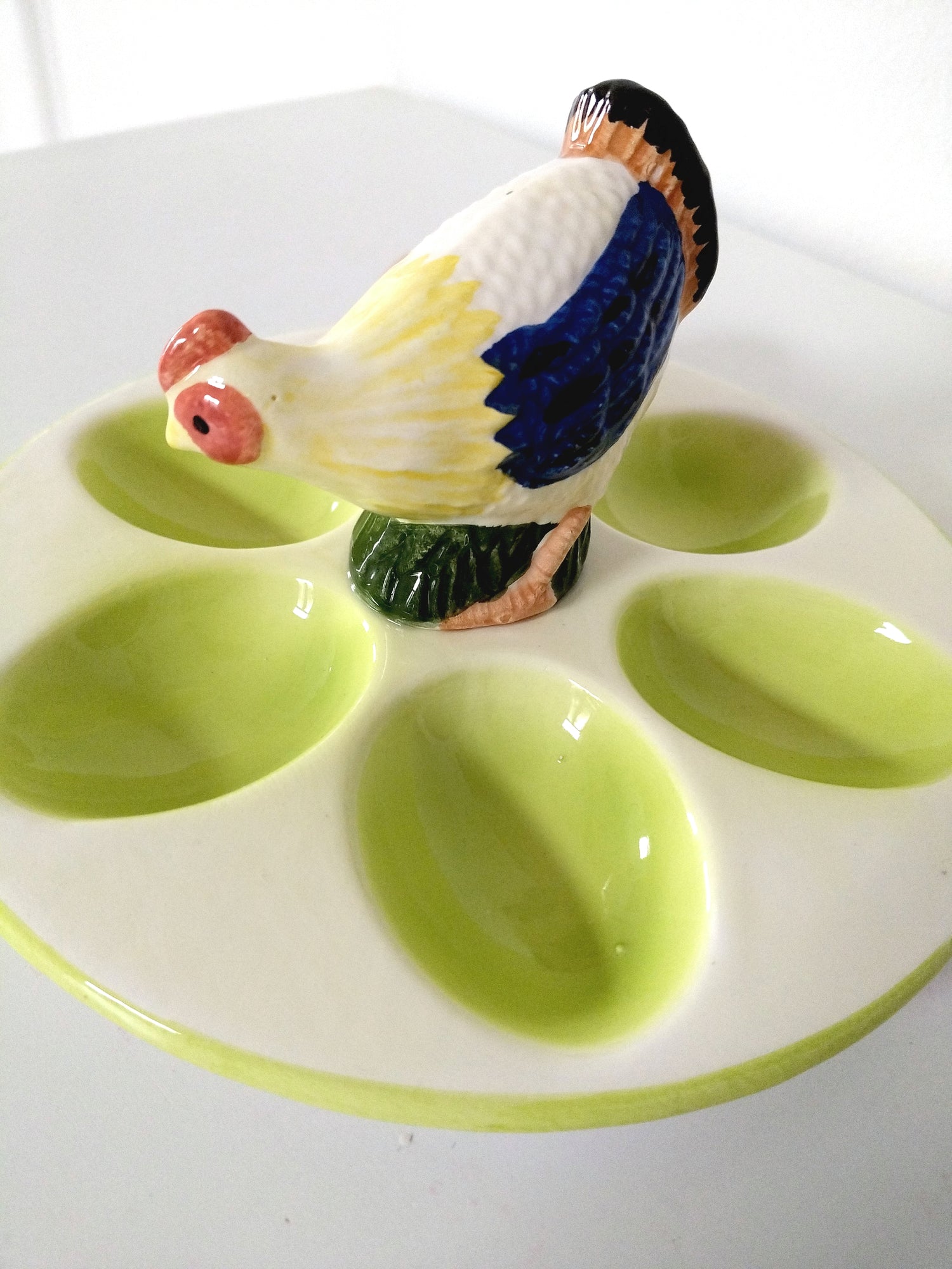 Œufier/ plateau à œufs en céramique - cetaitmieuxavant