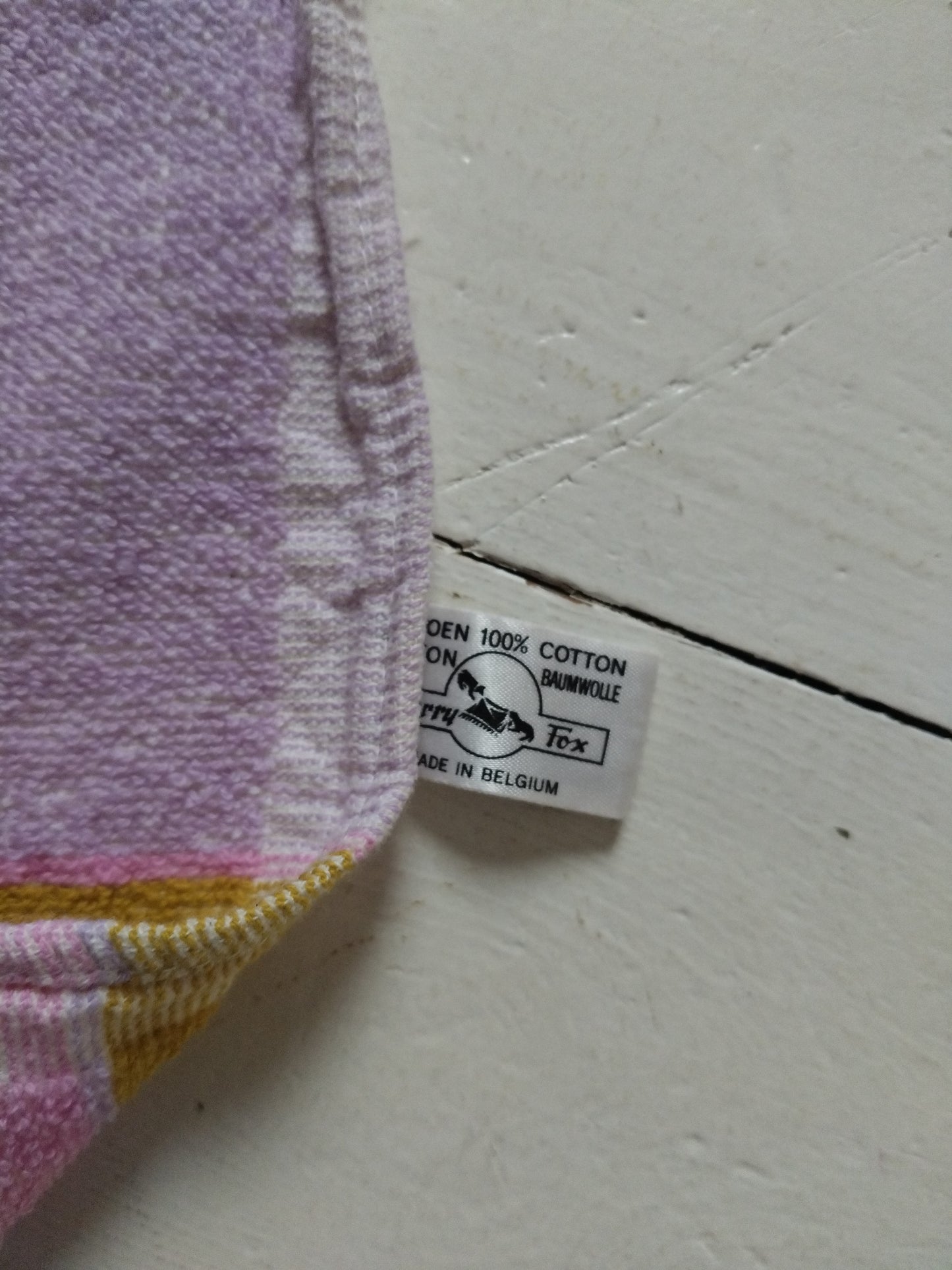 Petite serviette de toilette Terry Fox - cetaitmieuxavant