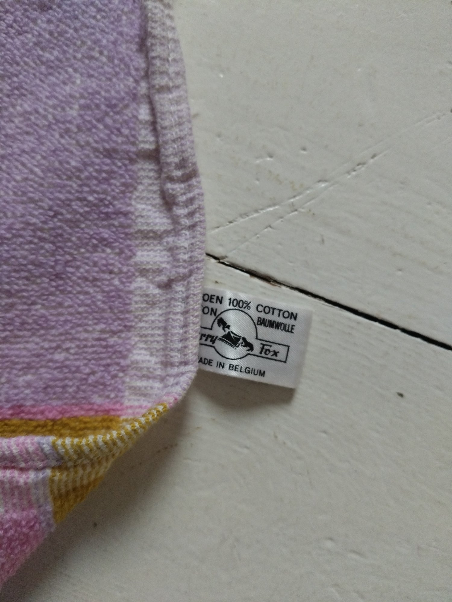Petite serviette de toilette Terry Fox - cetaitmieuxavant
