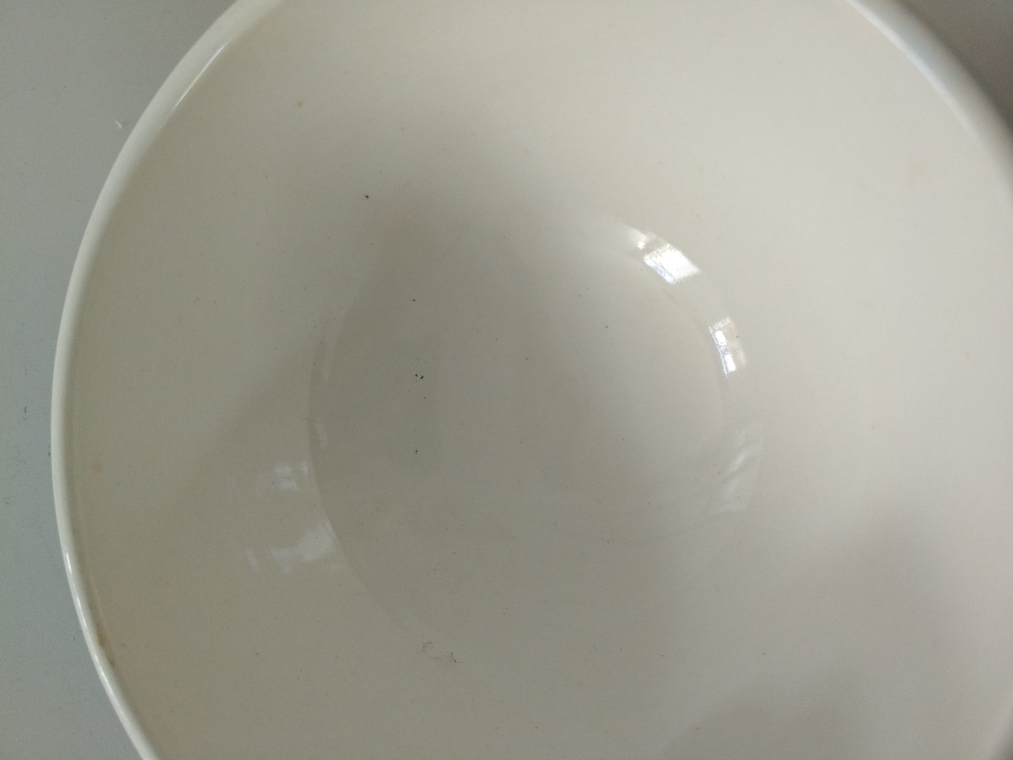Ensemble de 3 bols anciens en porcelaine Boch la Louvière