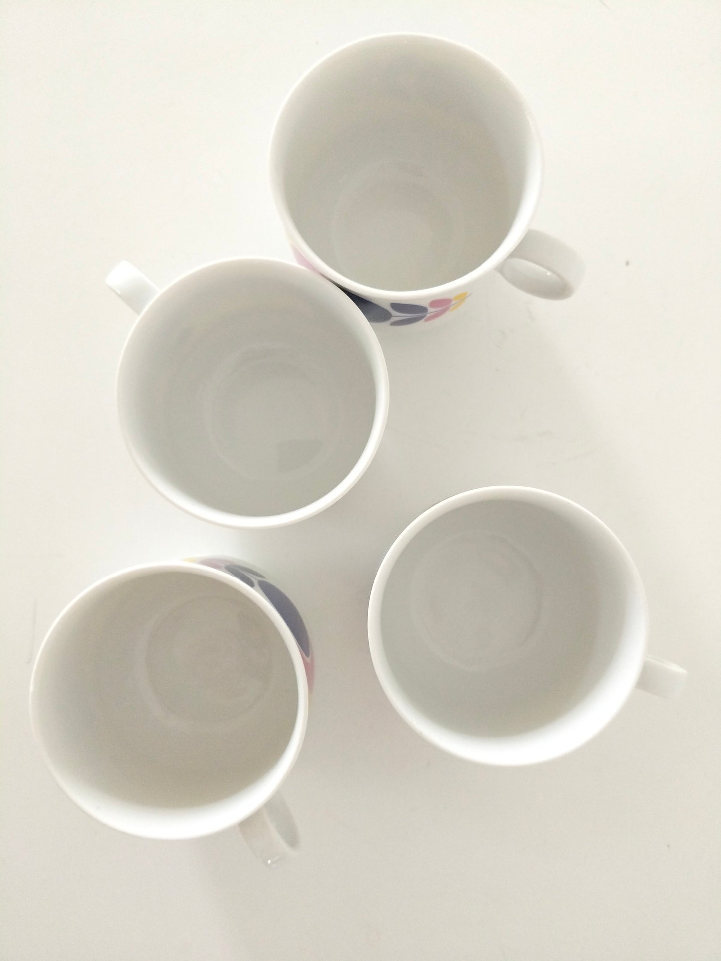 Ensemble de 4 tasses en porcelaine Seltmann Weiden Bavaria