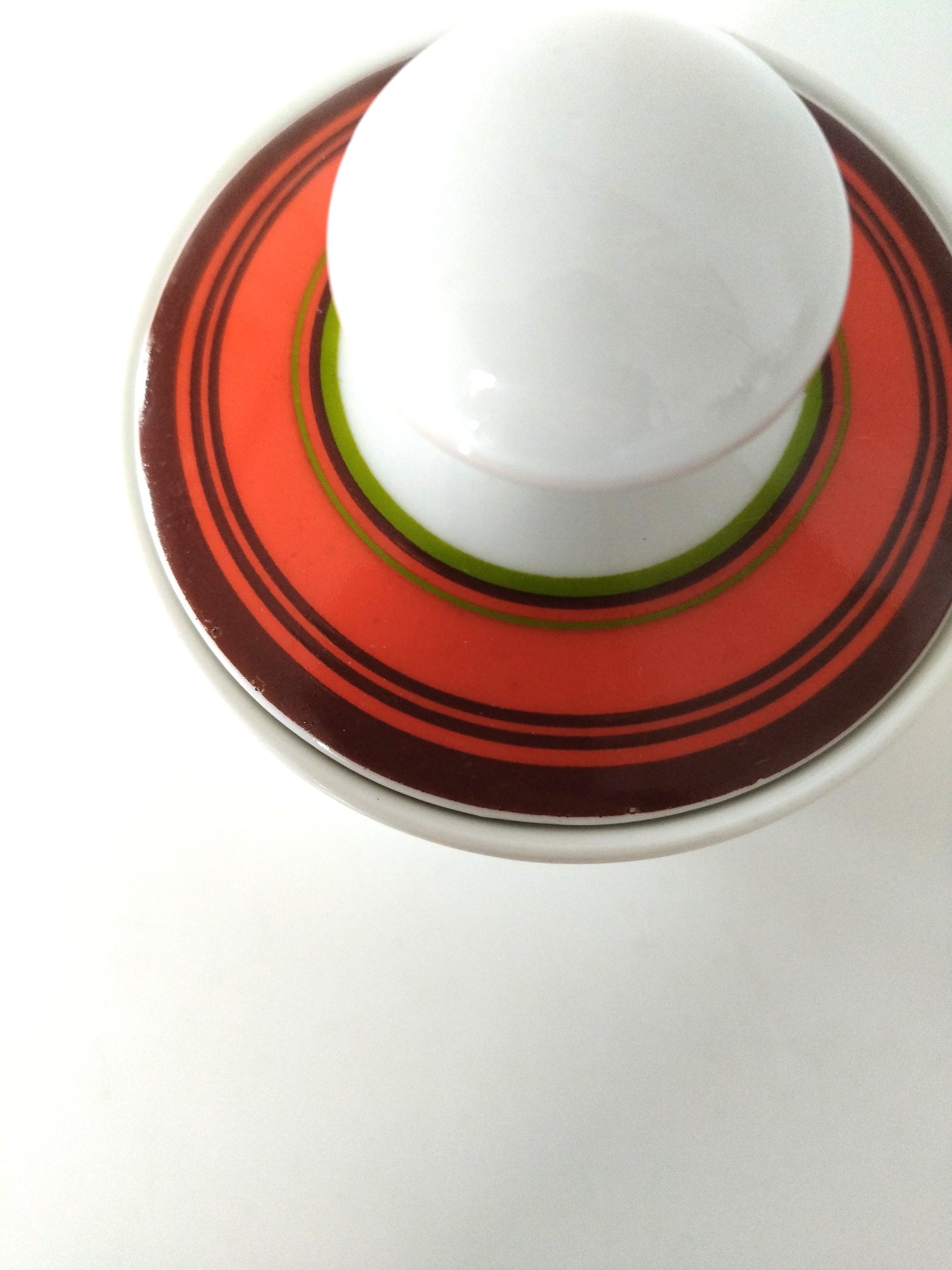 Sucrier/ boîte en porcelaine Mitterteich Bavaria - cetaitmieuxavant