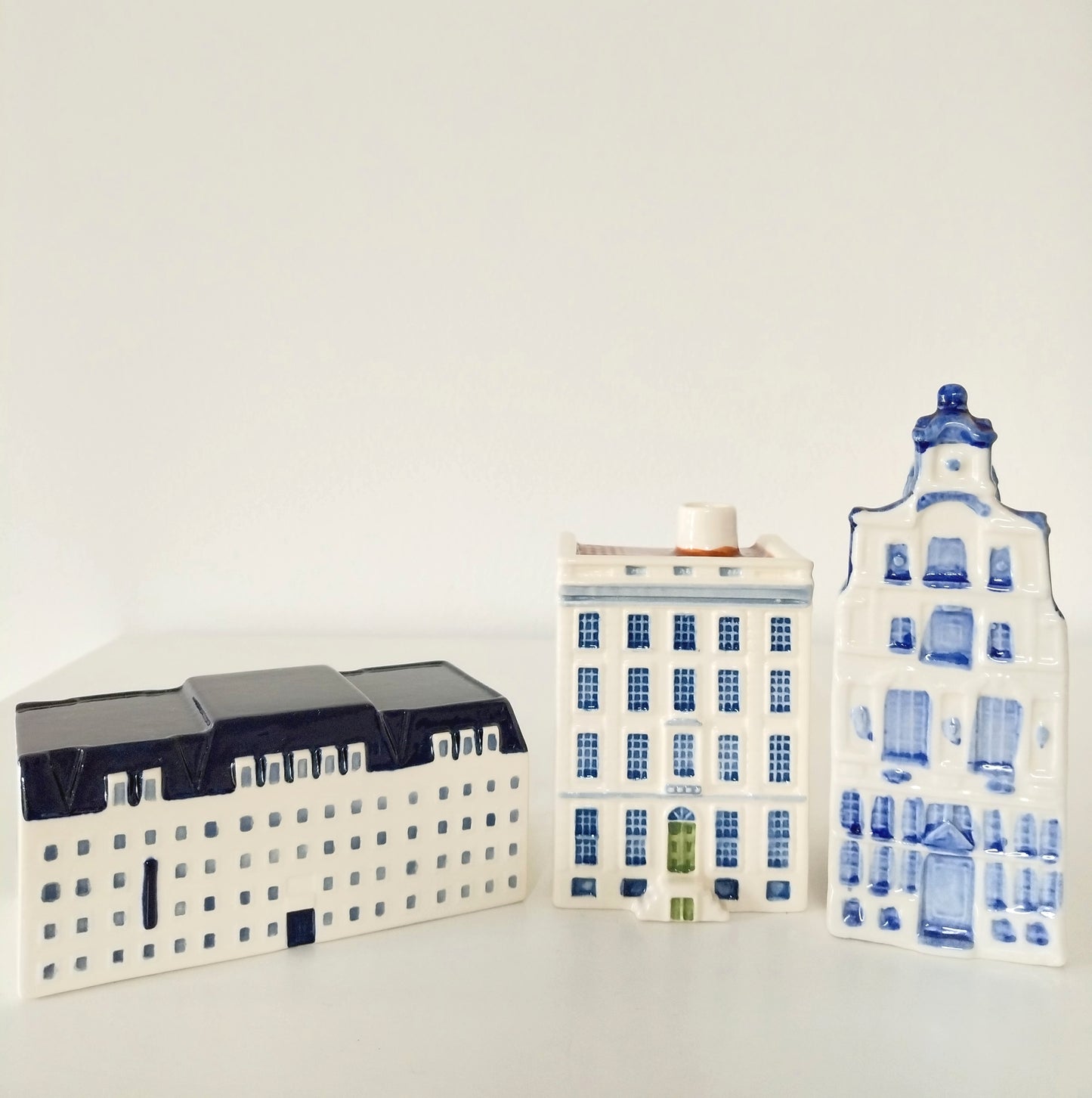 Maison/ banque miniature BNG/ Kempen&Co hollandaise tirelire en bleu de Delft/ Poly Delft au choix
